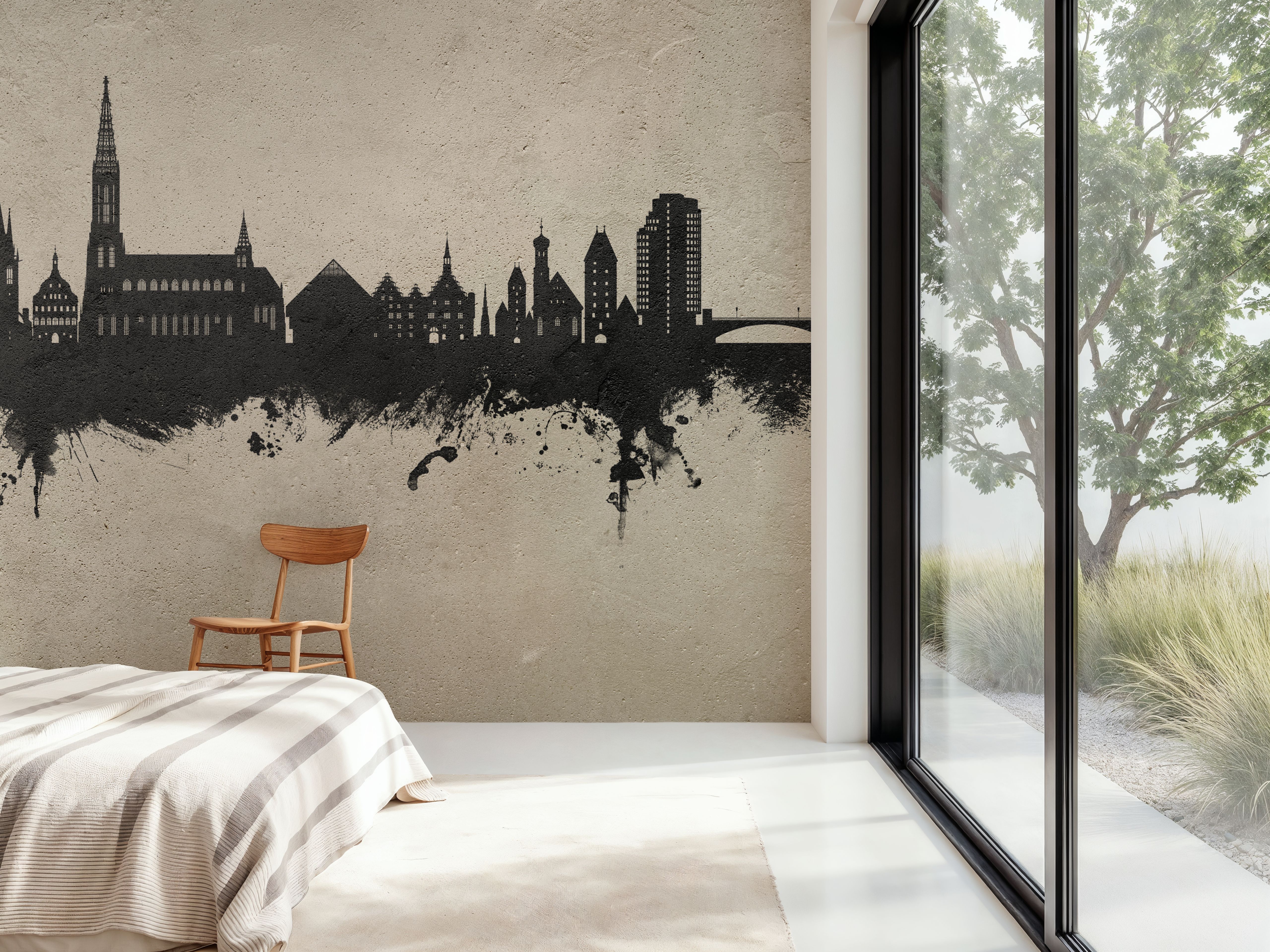 Ulm Germany Skyline Concrete