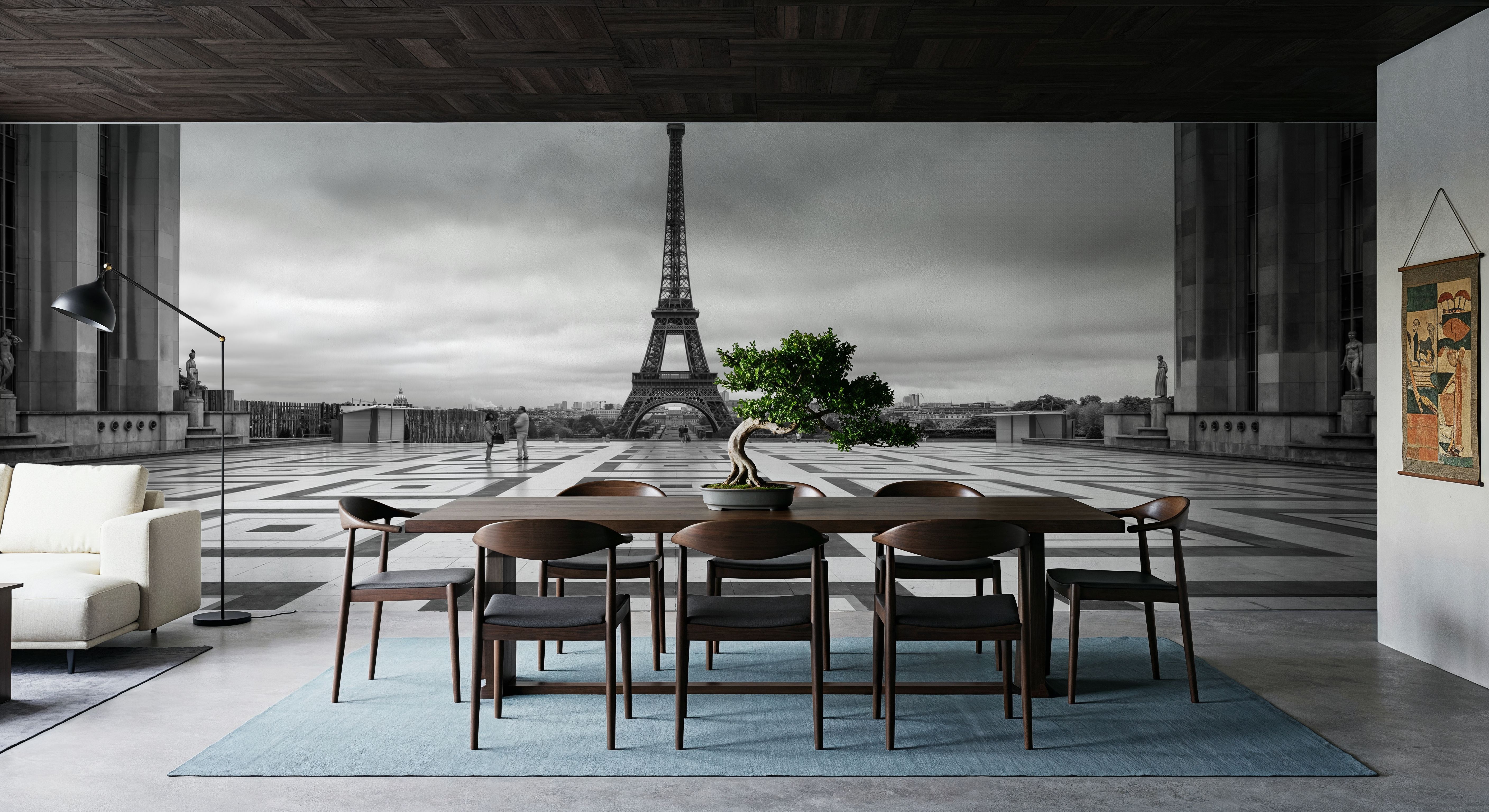 Place du Trocadéro BW