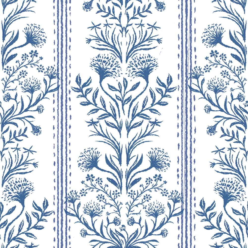 Fall Botanical Stripes, Marine