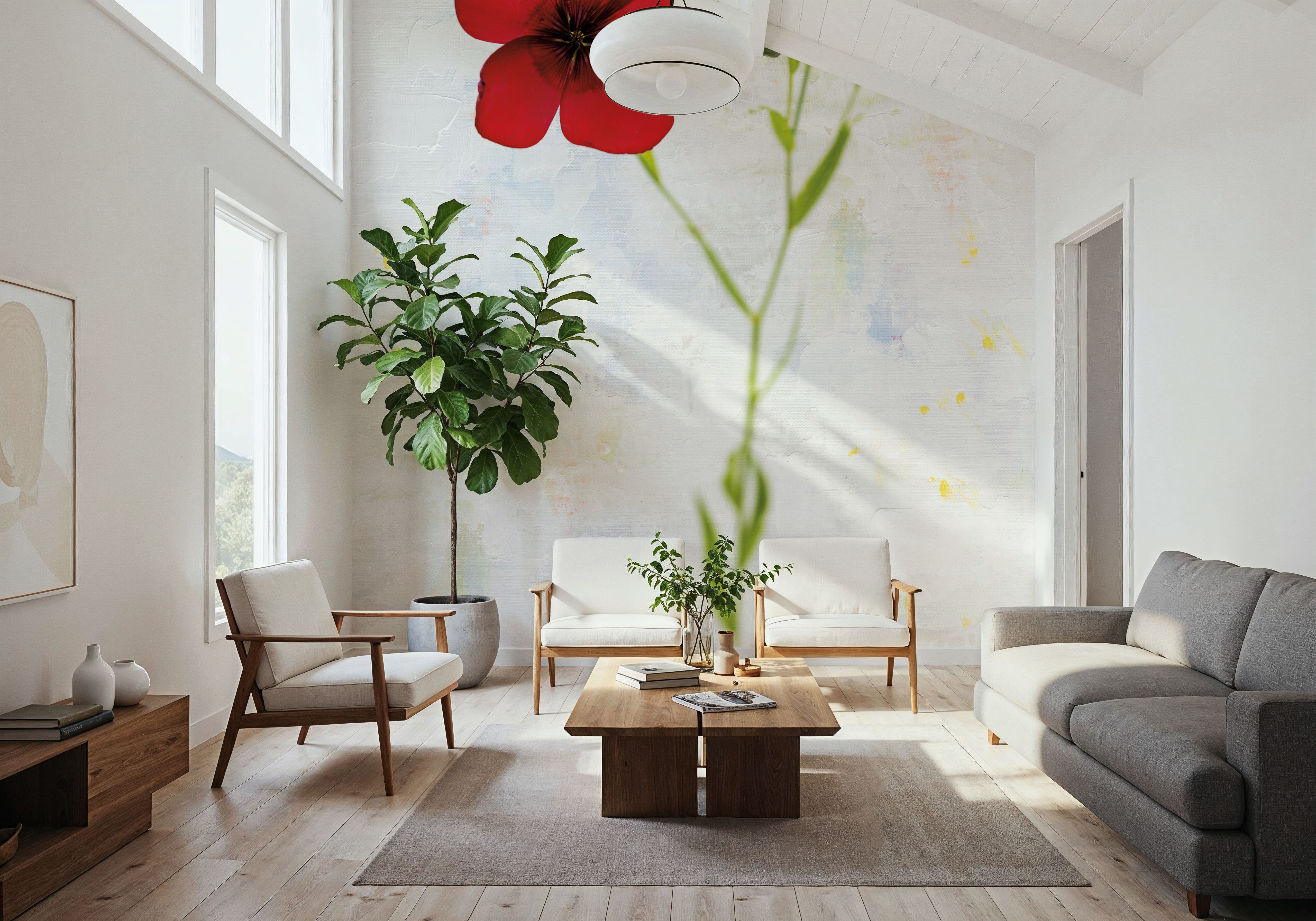 Wonderful Wildflowers XIV, Carte da parati