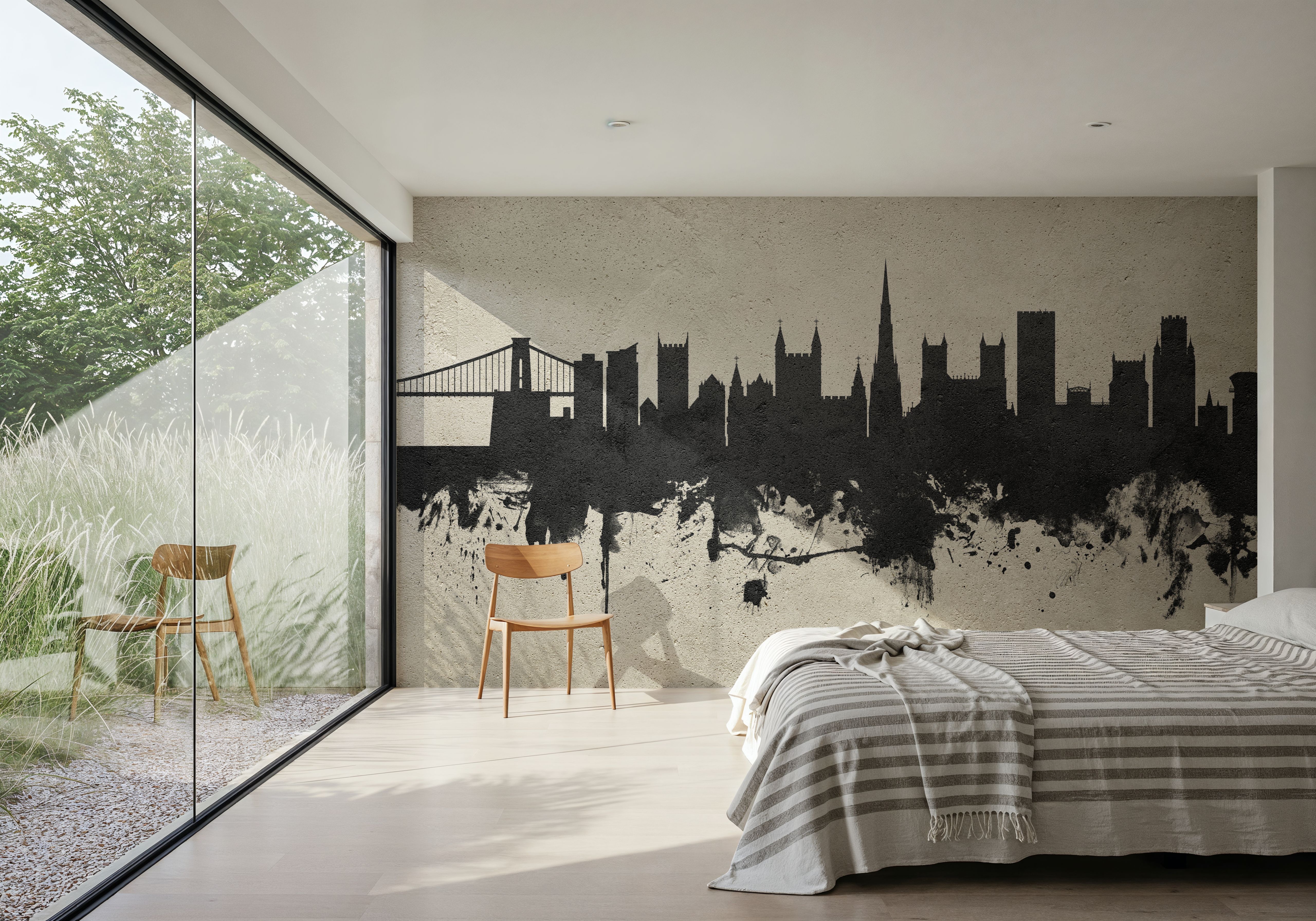 Bristol England Skyline Concrete
