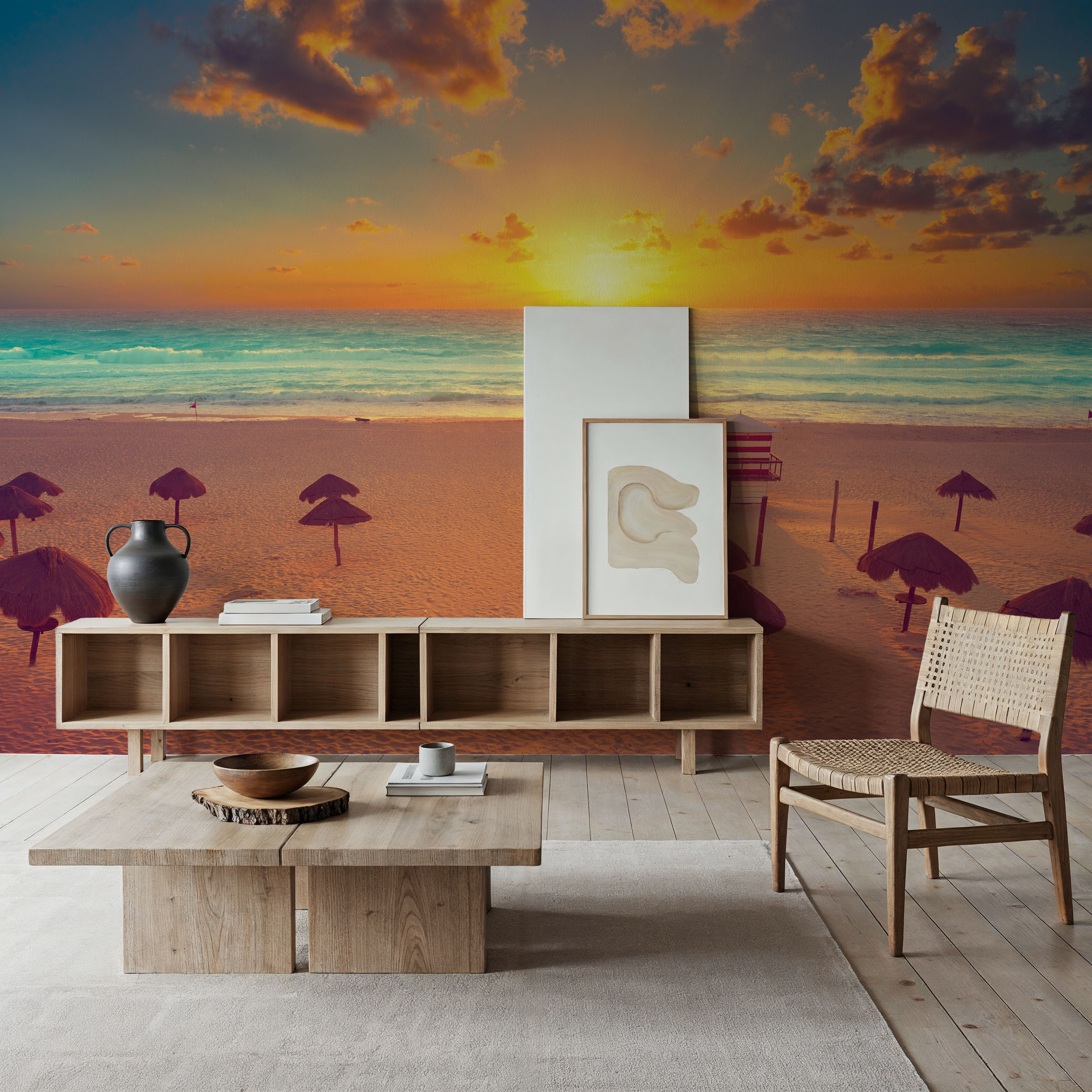 Golden Shore Sunrise