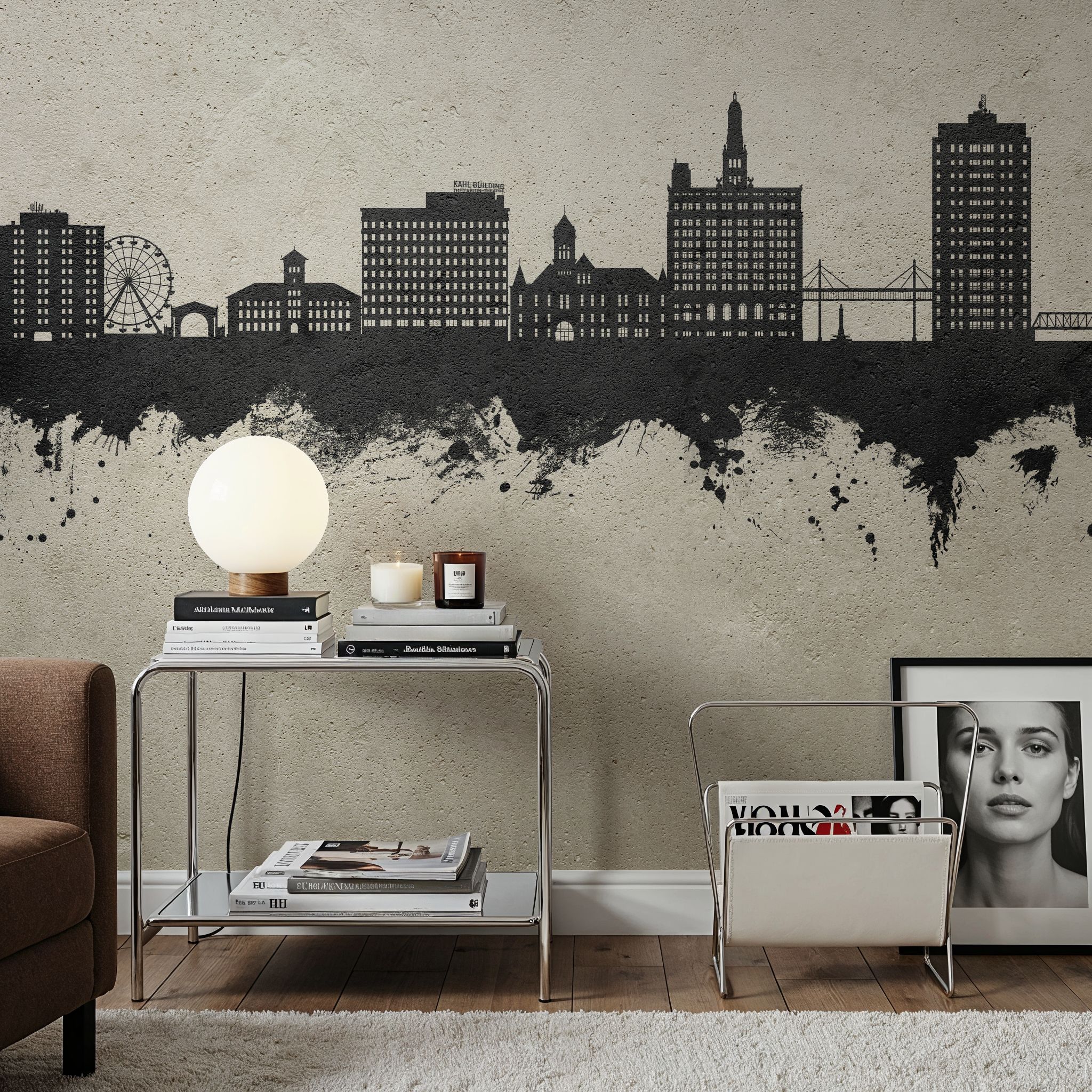 Davenport Iowa Skyline Concrete