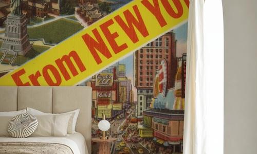 Howdy From New York - Screenprint Postcard