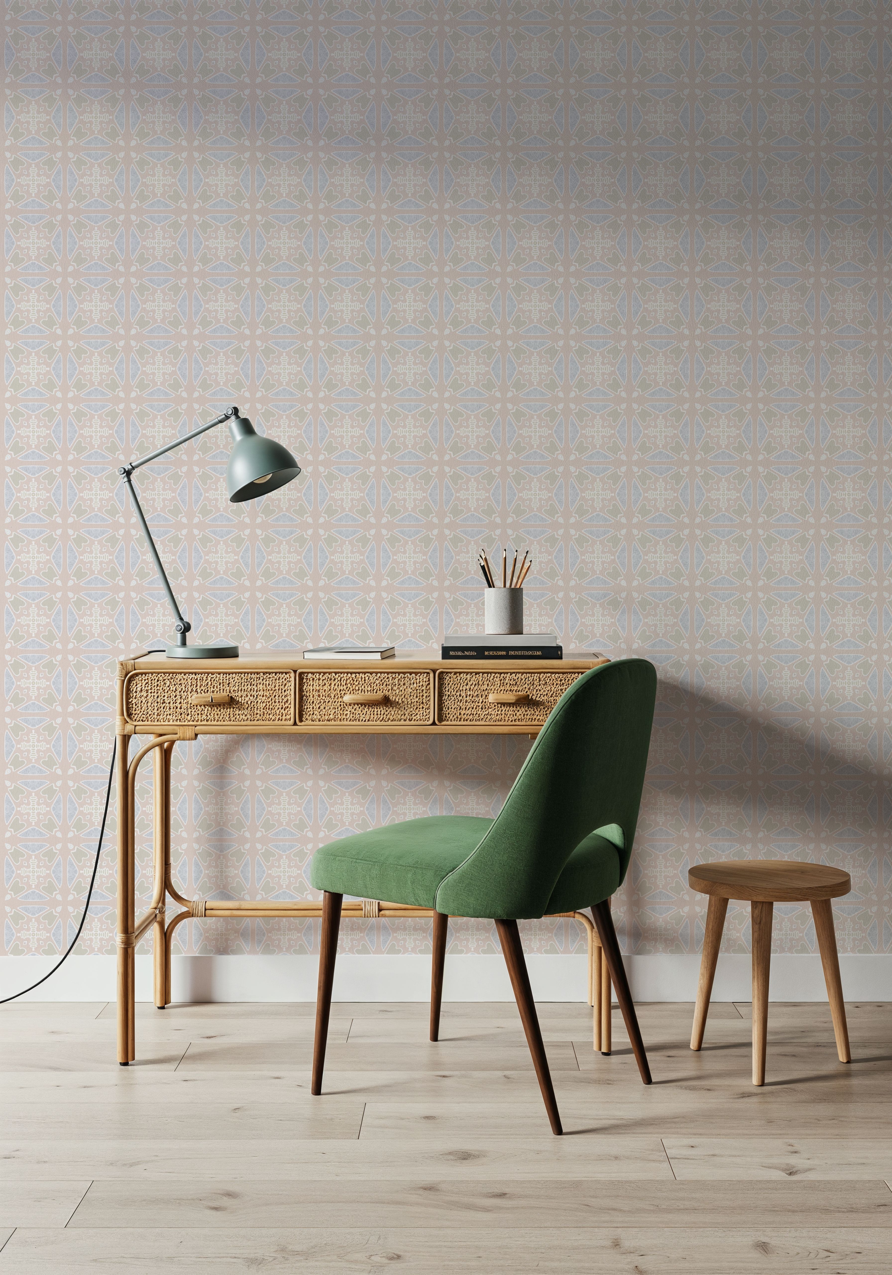 Zelij Geometric Flower Filelds