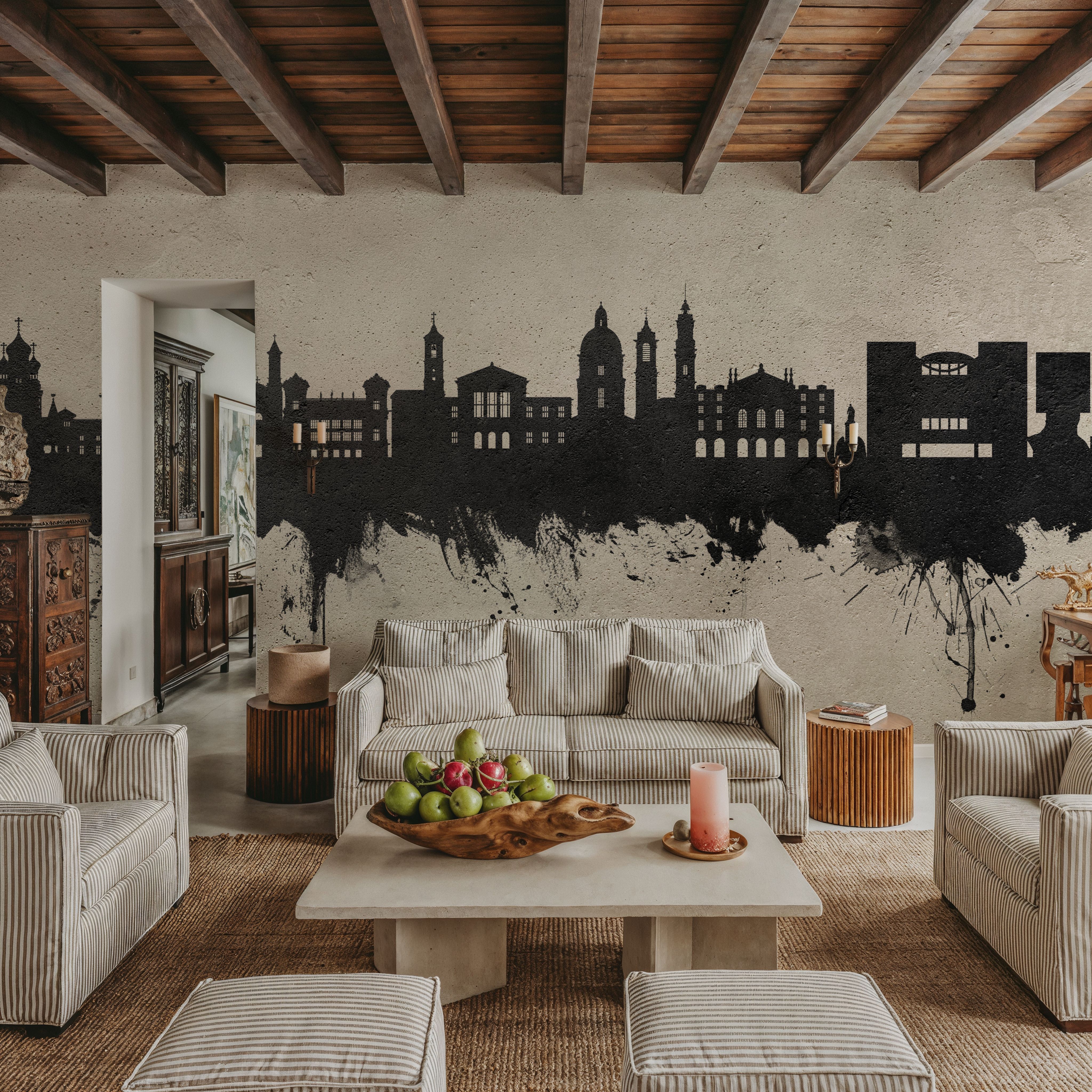 Nice France Skyline Concrete