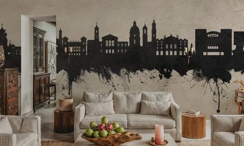 Nice France Skyline Concrete