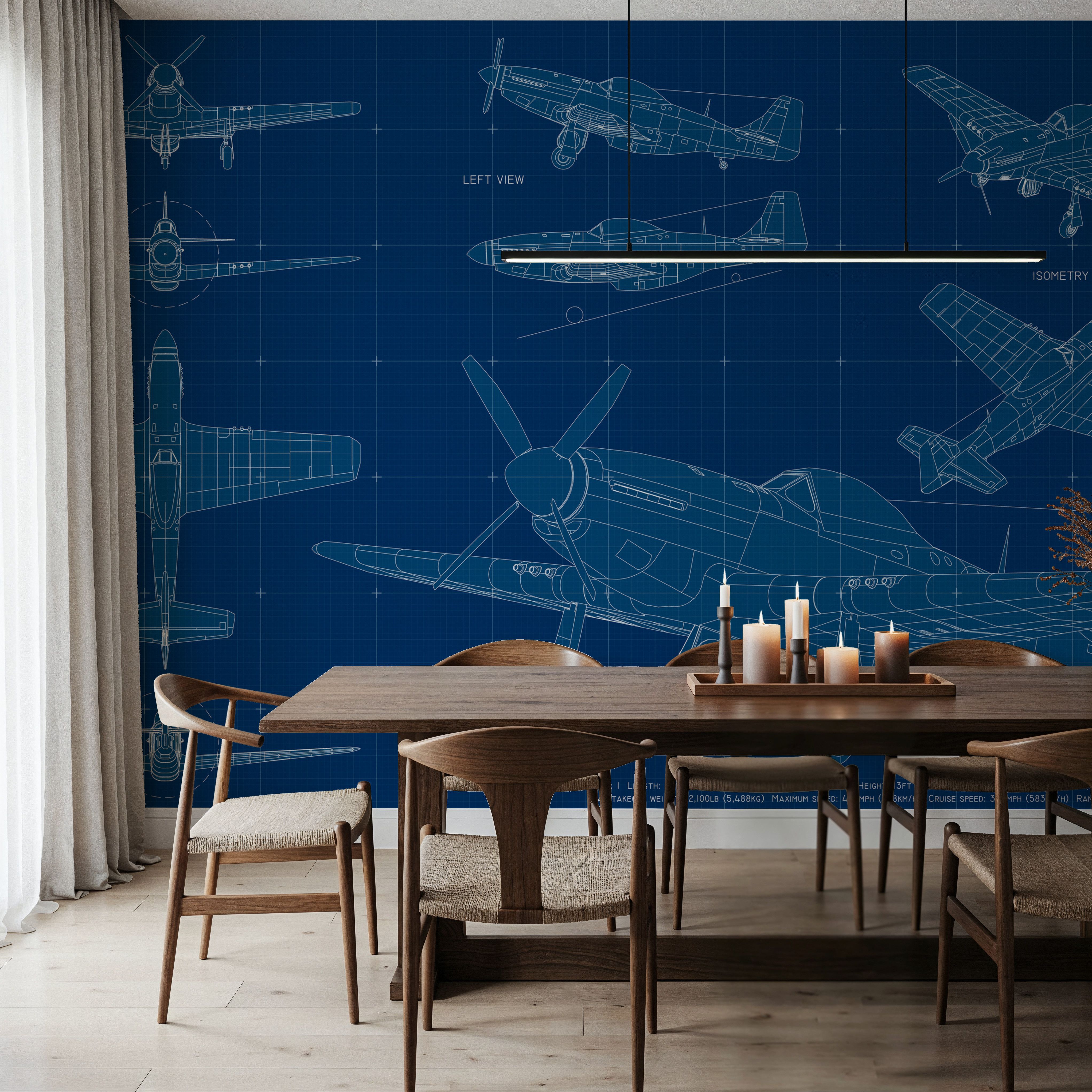 Old Plane Blueprint