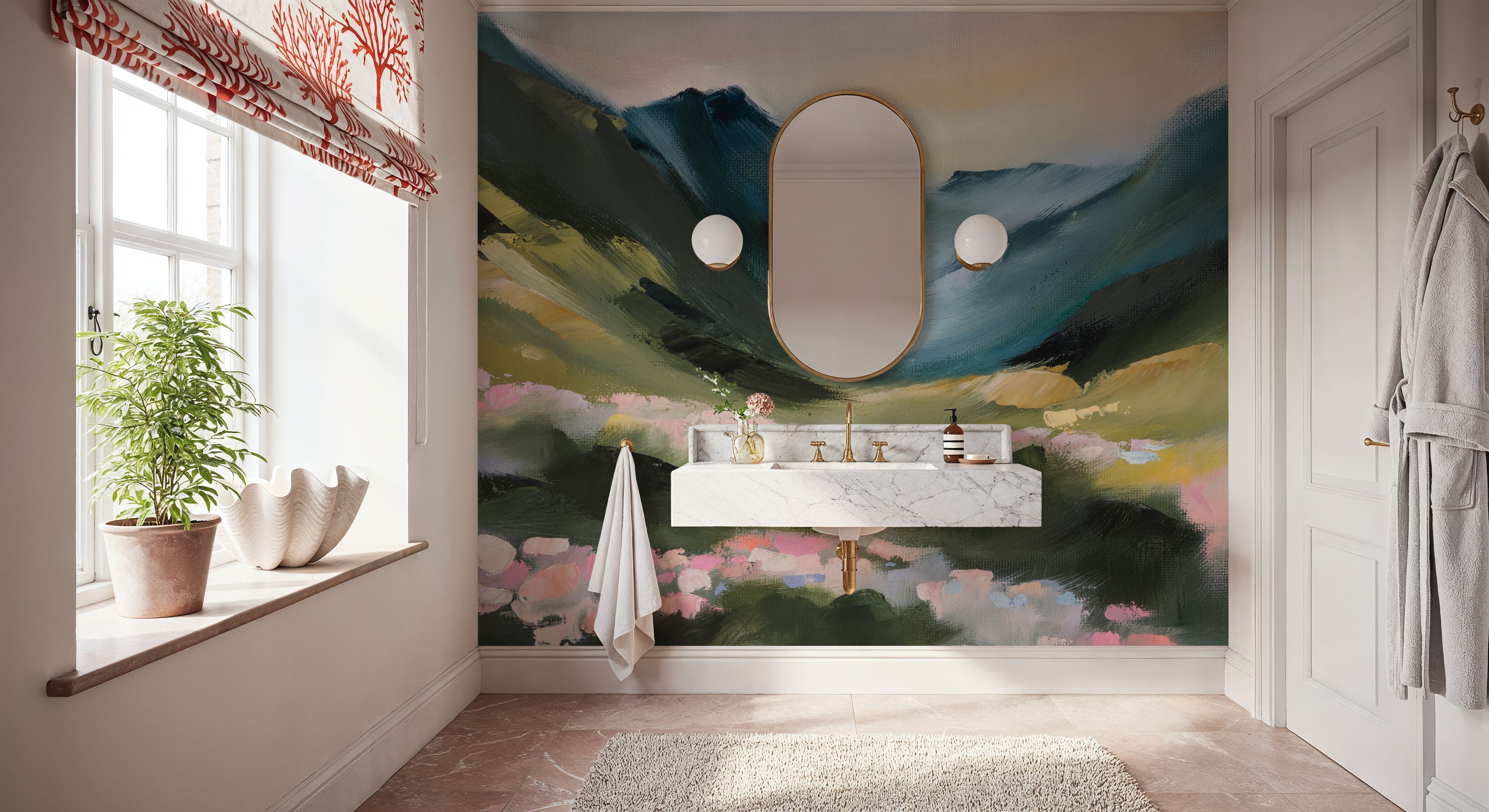 Wildflower Canyon, Tapeten