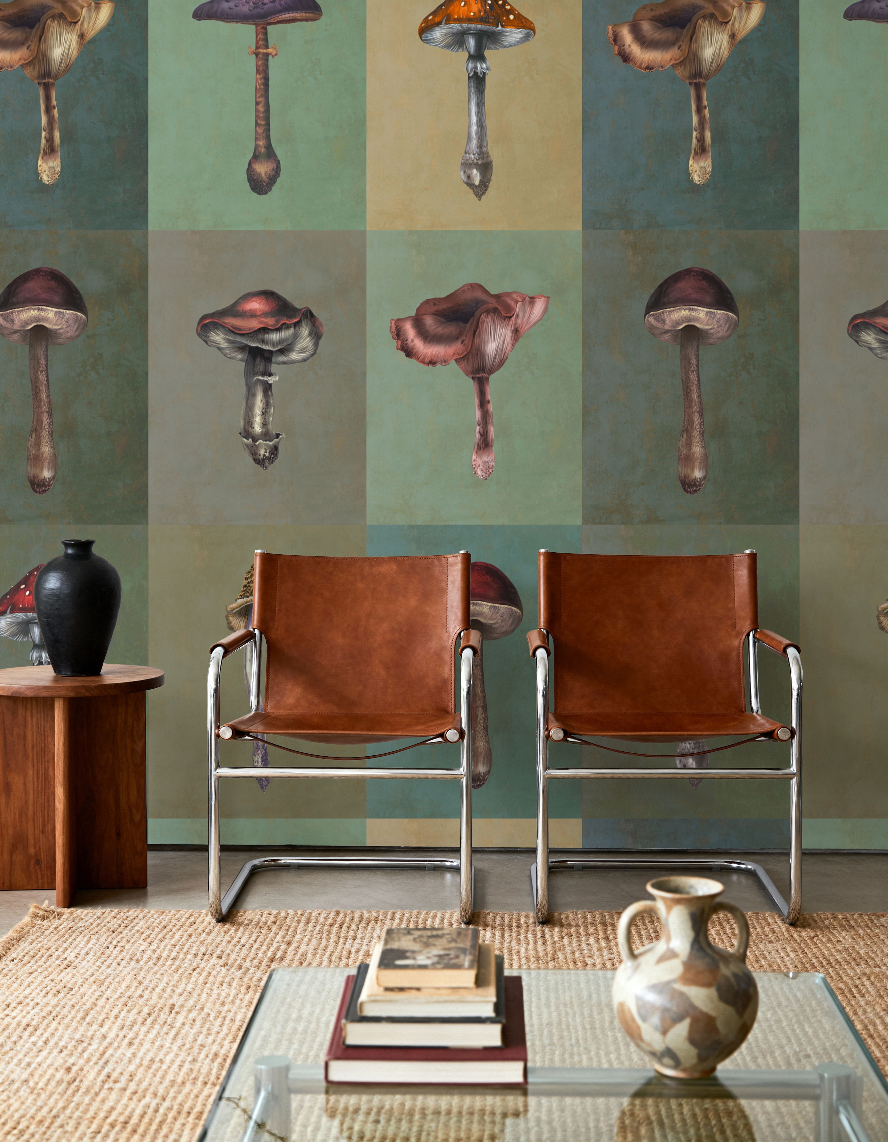 Mushrooms, Wallpaper