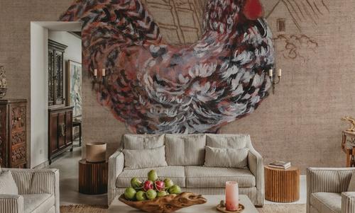 Toile Rooster I