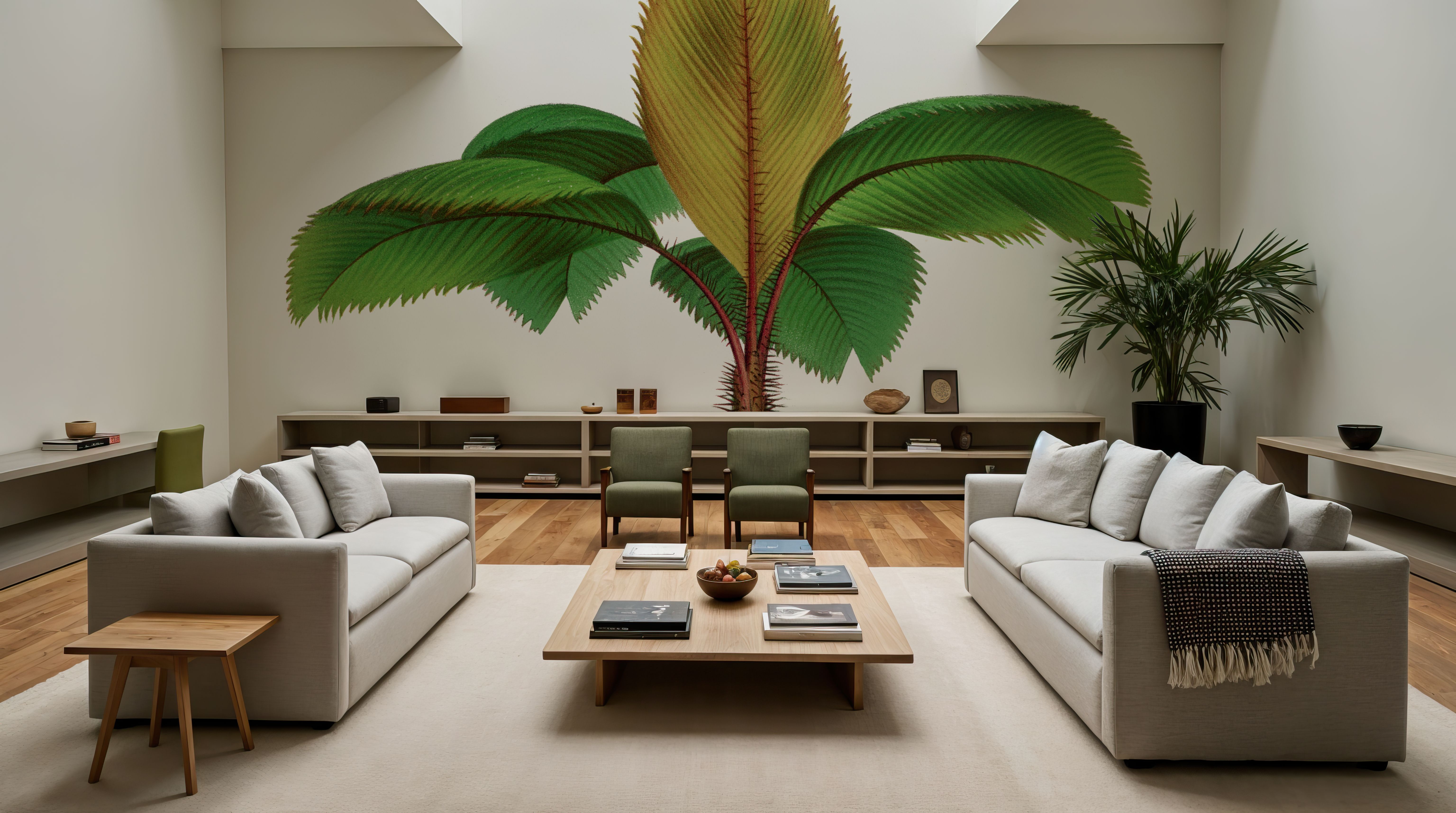 Vintage Palm Tree I, Papier peint