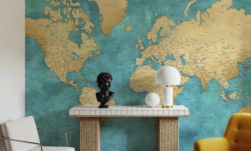 World Map Cities - Lexy