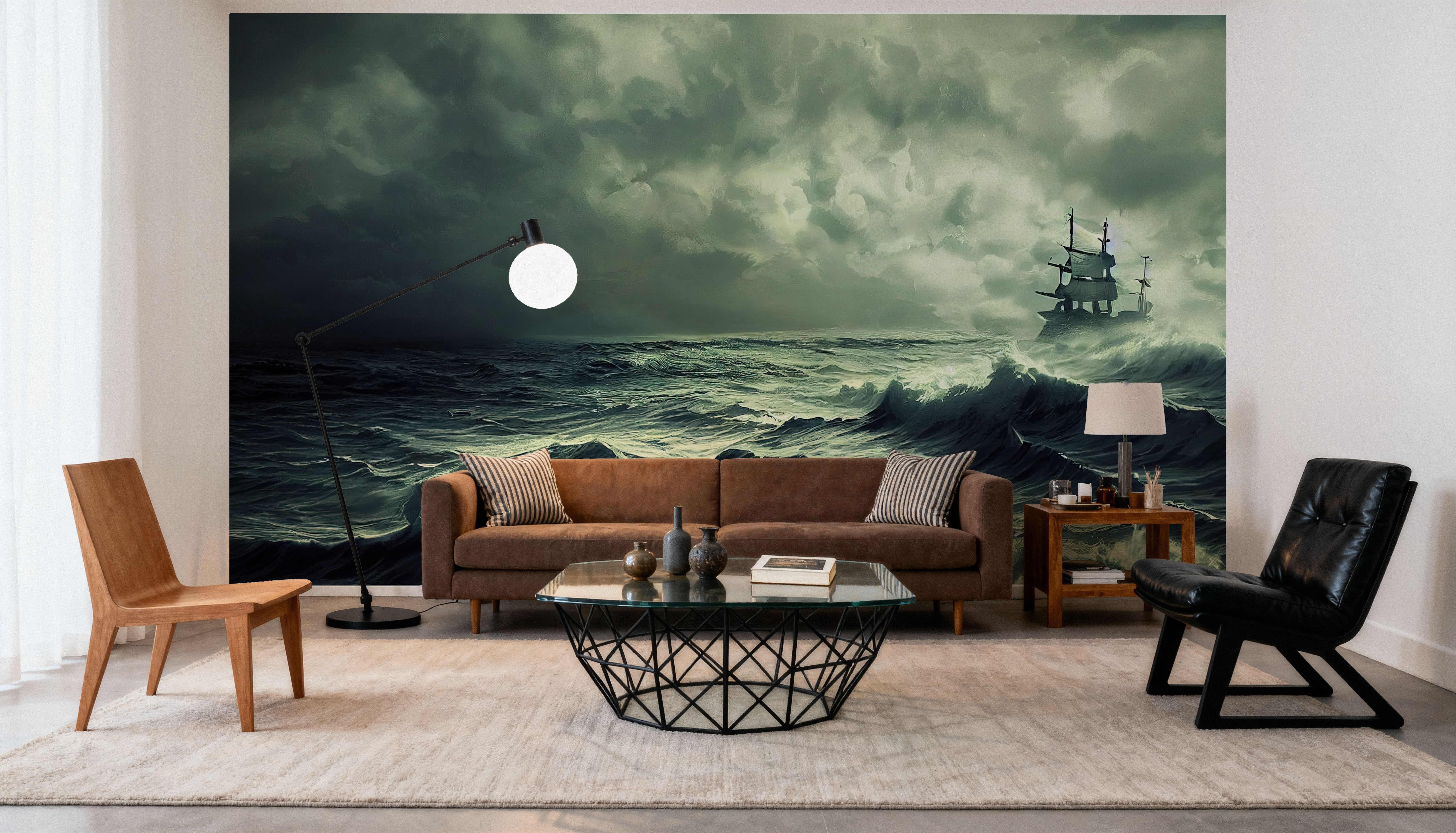 Mystery Ship, Wallpaper