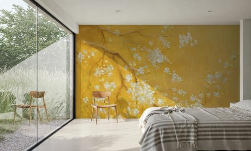 White Cherry Blossoms I