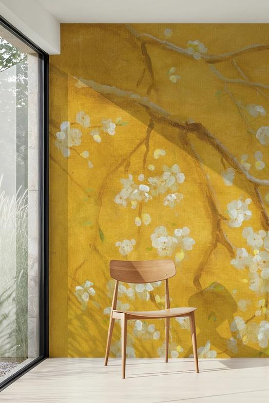 White Cherry Blossoms I