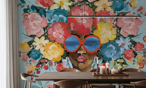 Sunning in Florals I