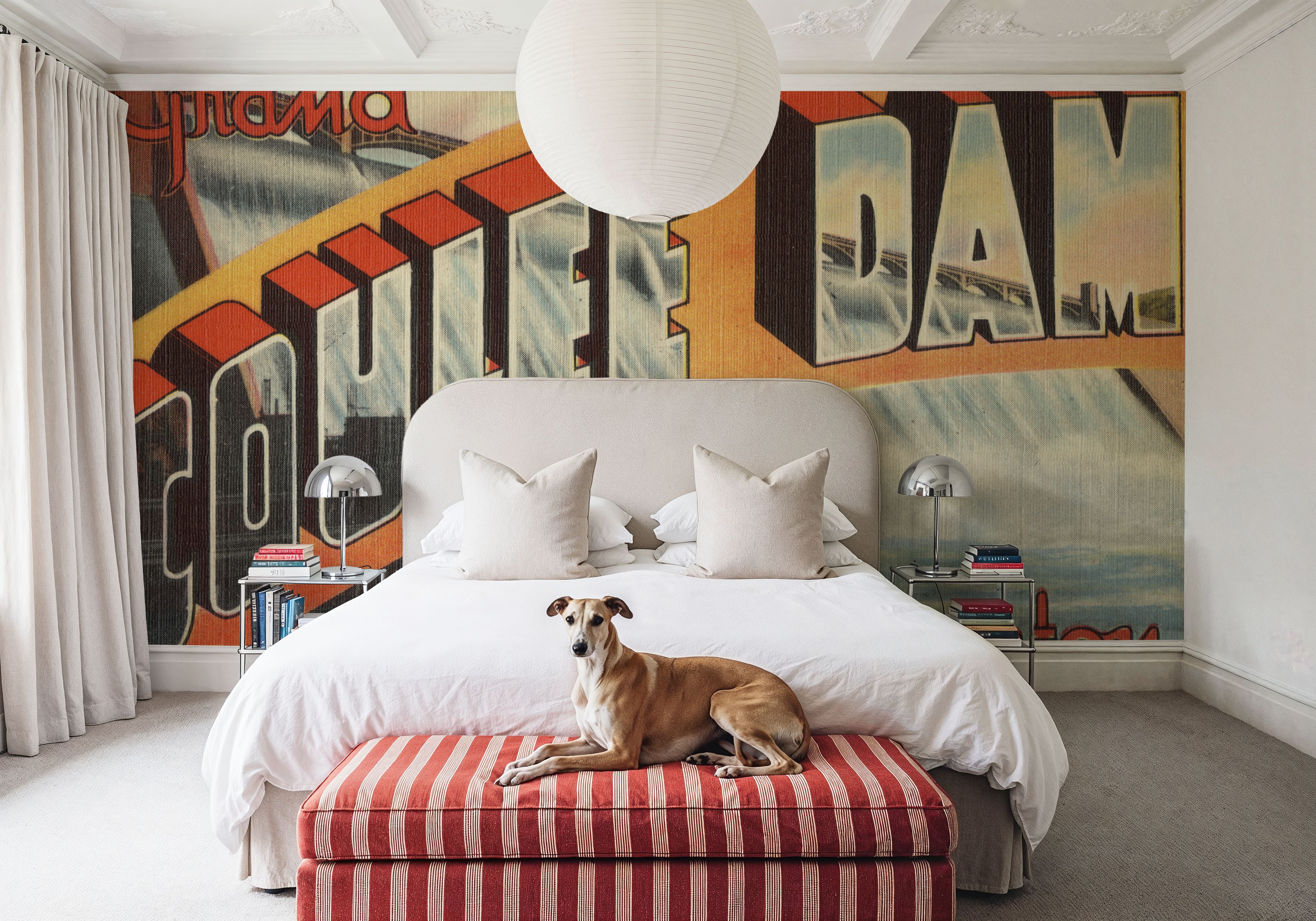Greetings from Coulee Dam - Screenprint Postcard