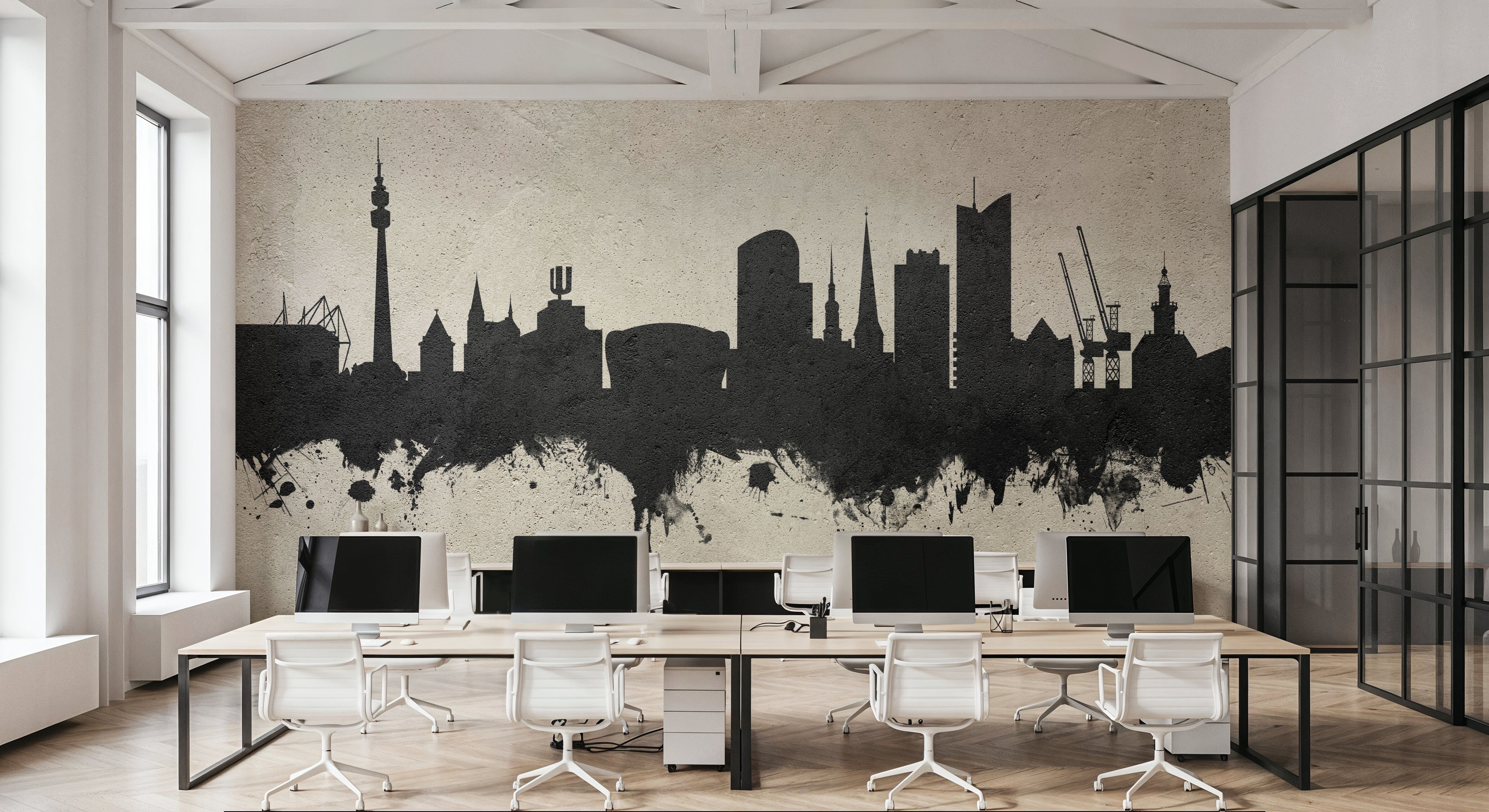 Dortmund Germany Skyline Concrete