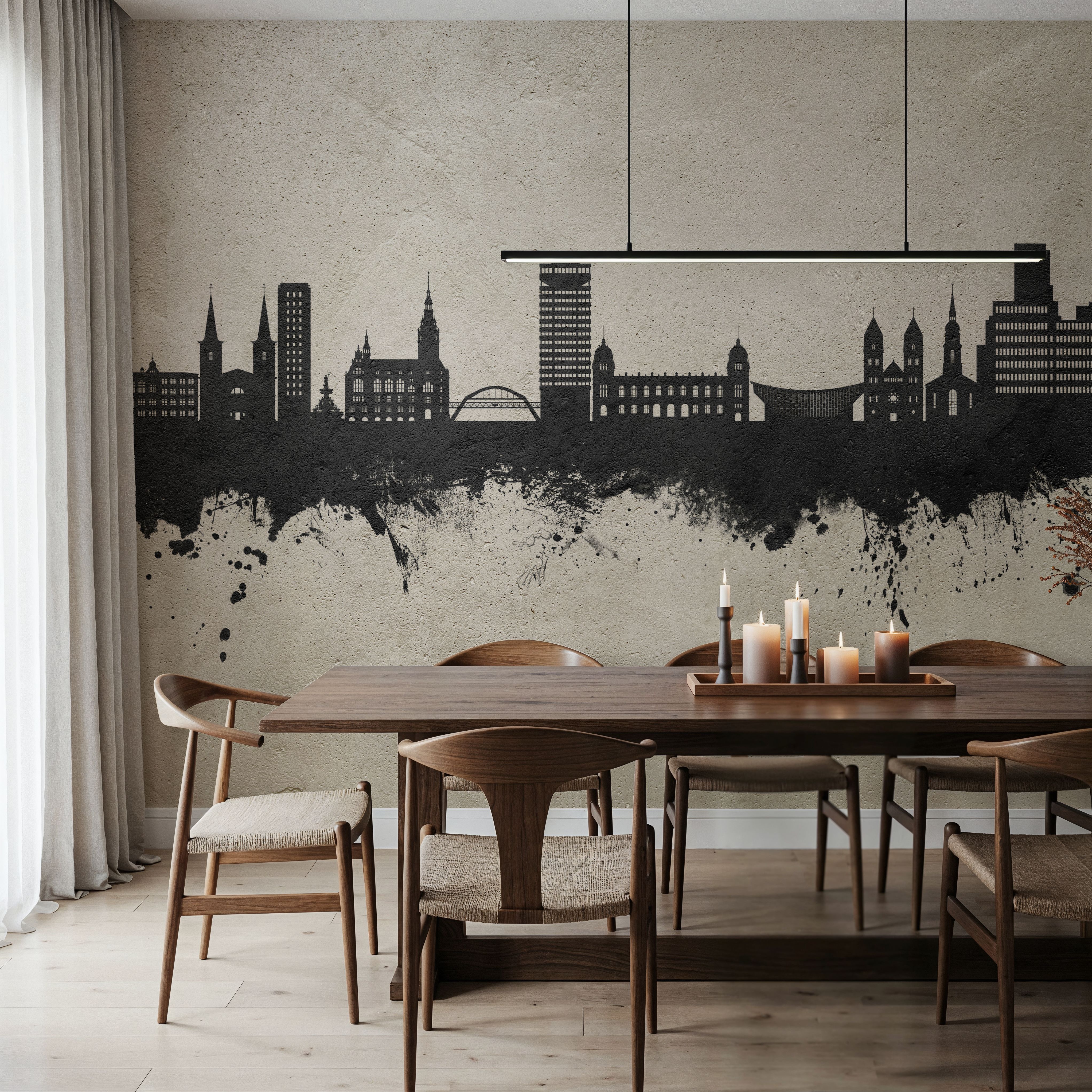 Wuppertal Germany Skyline Concrete