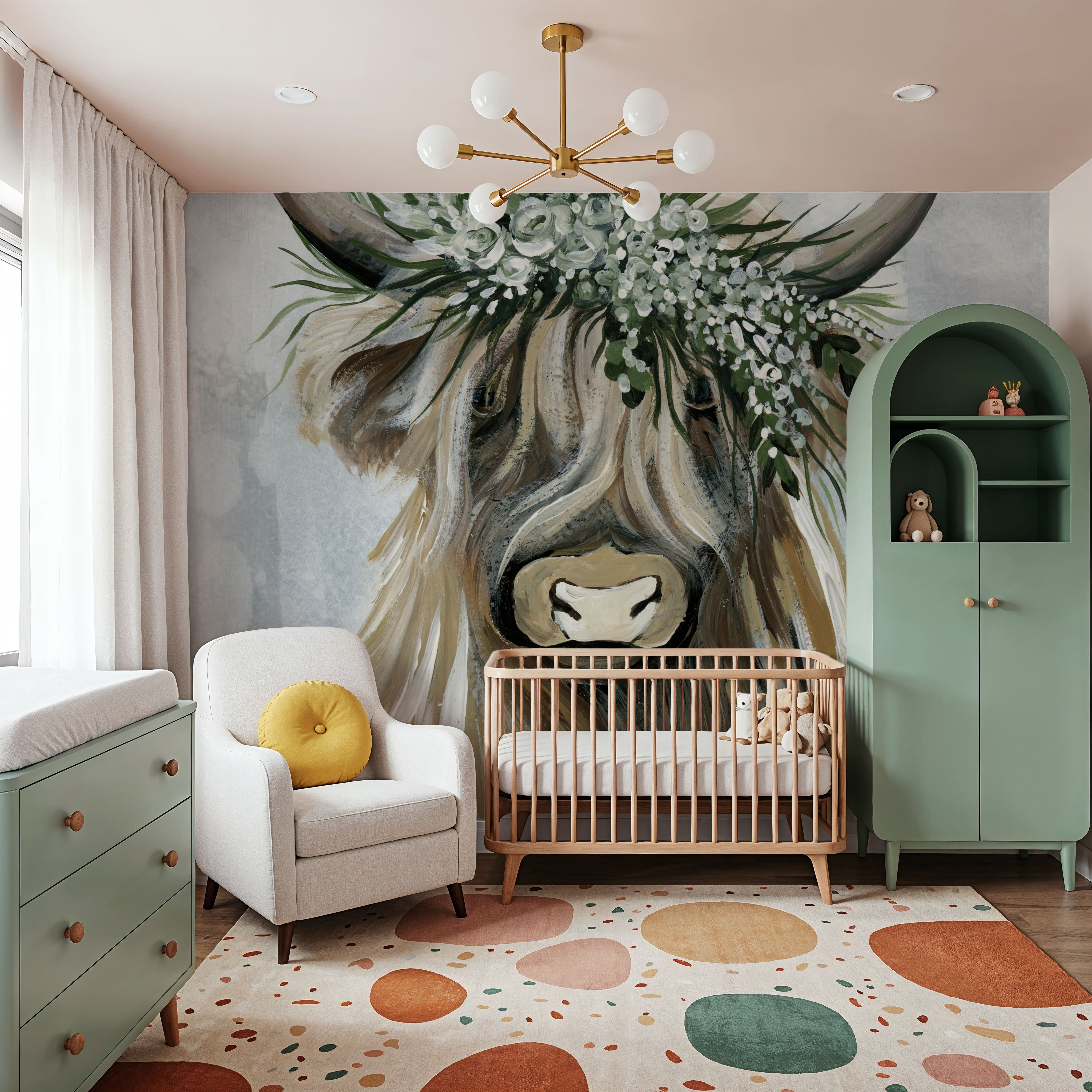 Beautiful Crowned Bovine