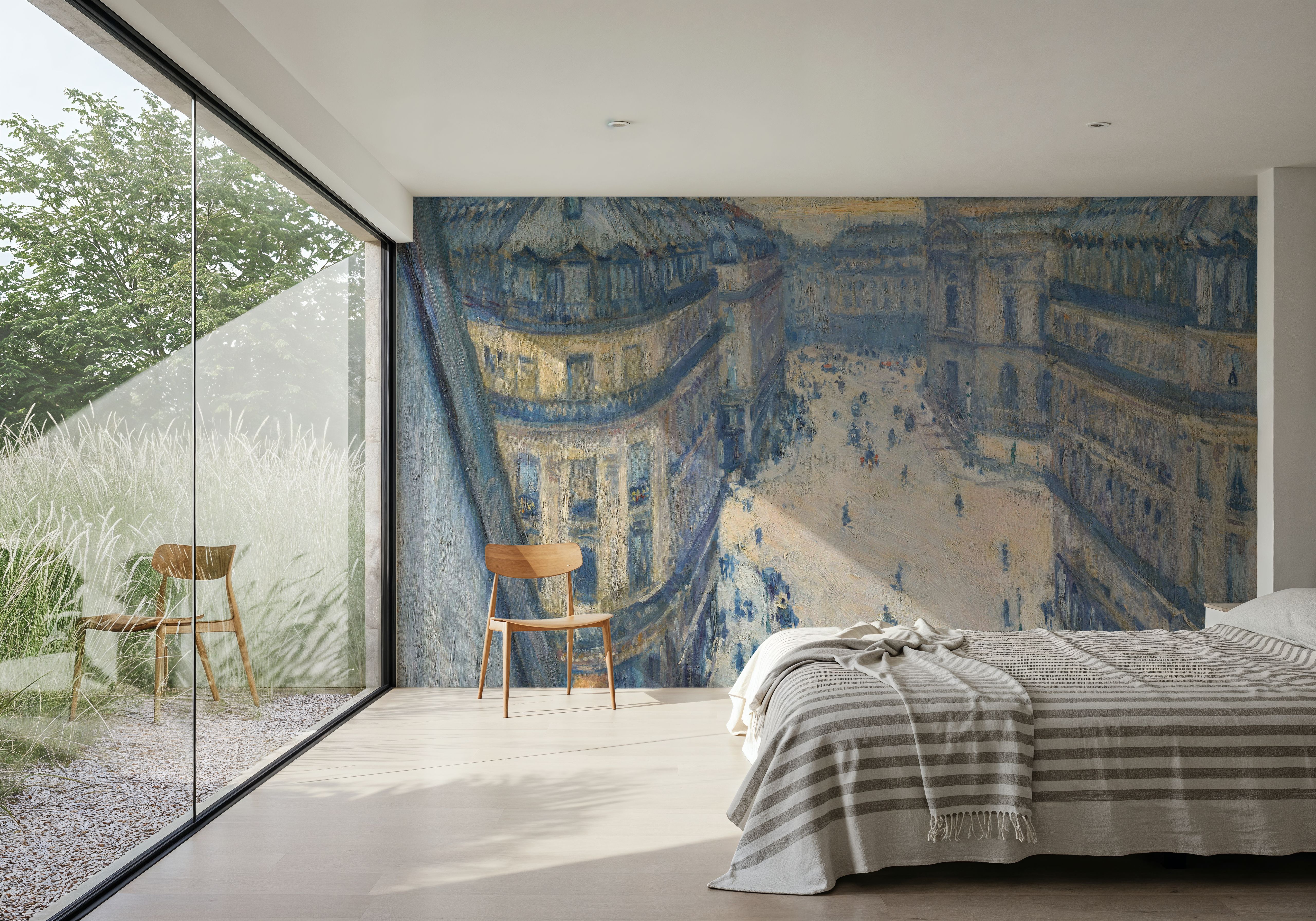 Rue Halévy, vue d'un sixième étage 