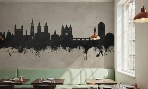 Maastricht The Netherlands Skyline Concrete
