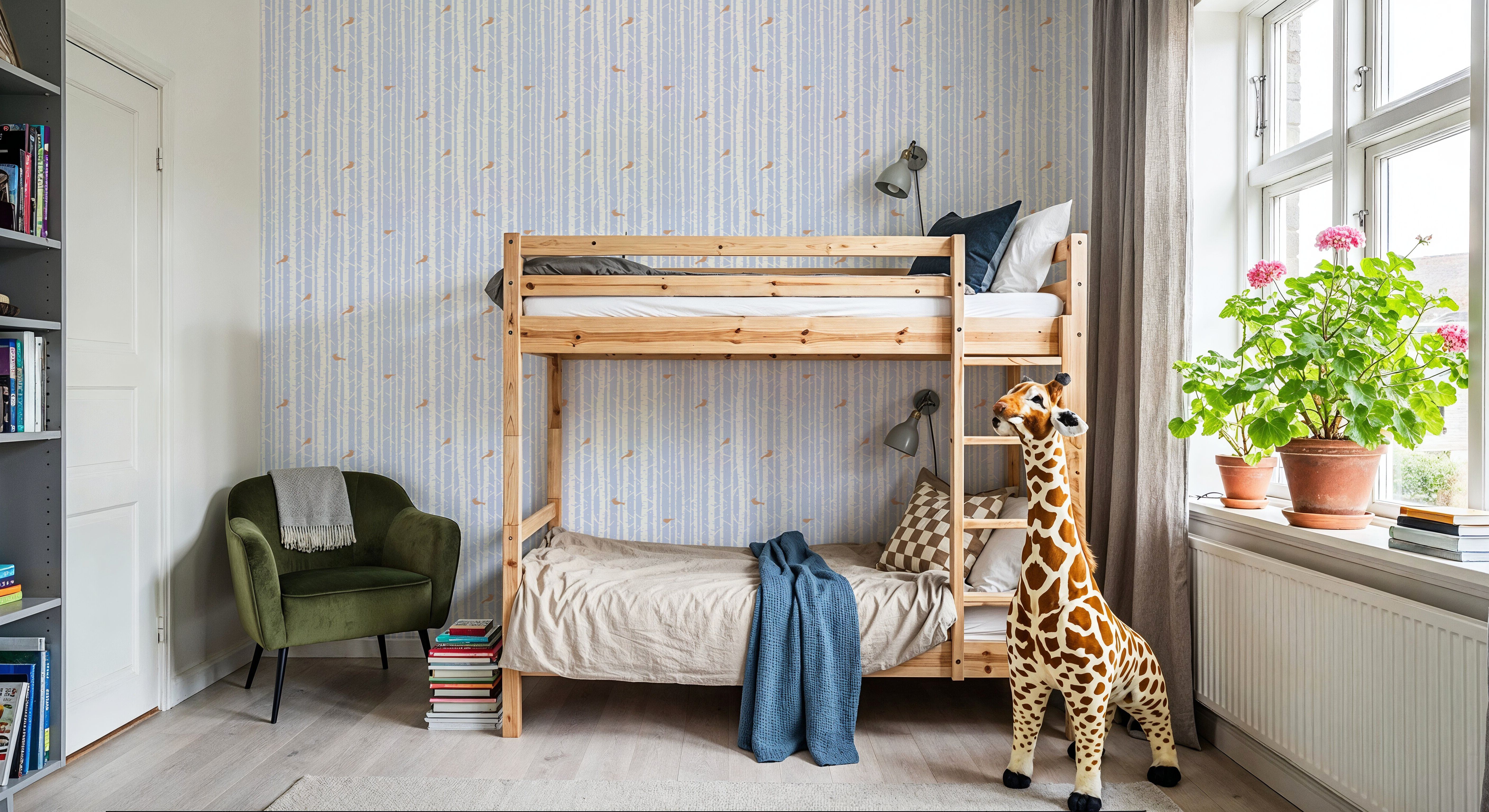 Forest View, Sky Blue