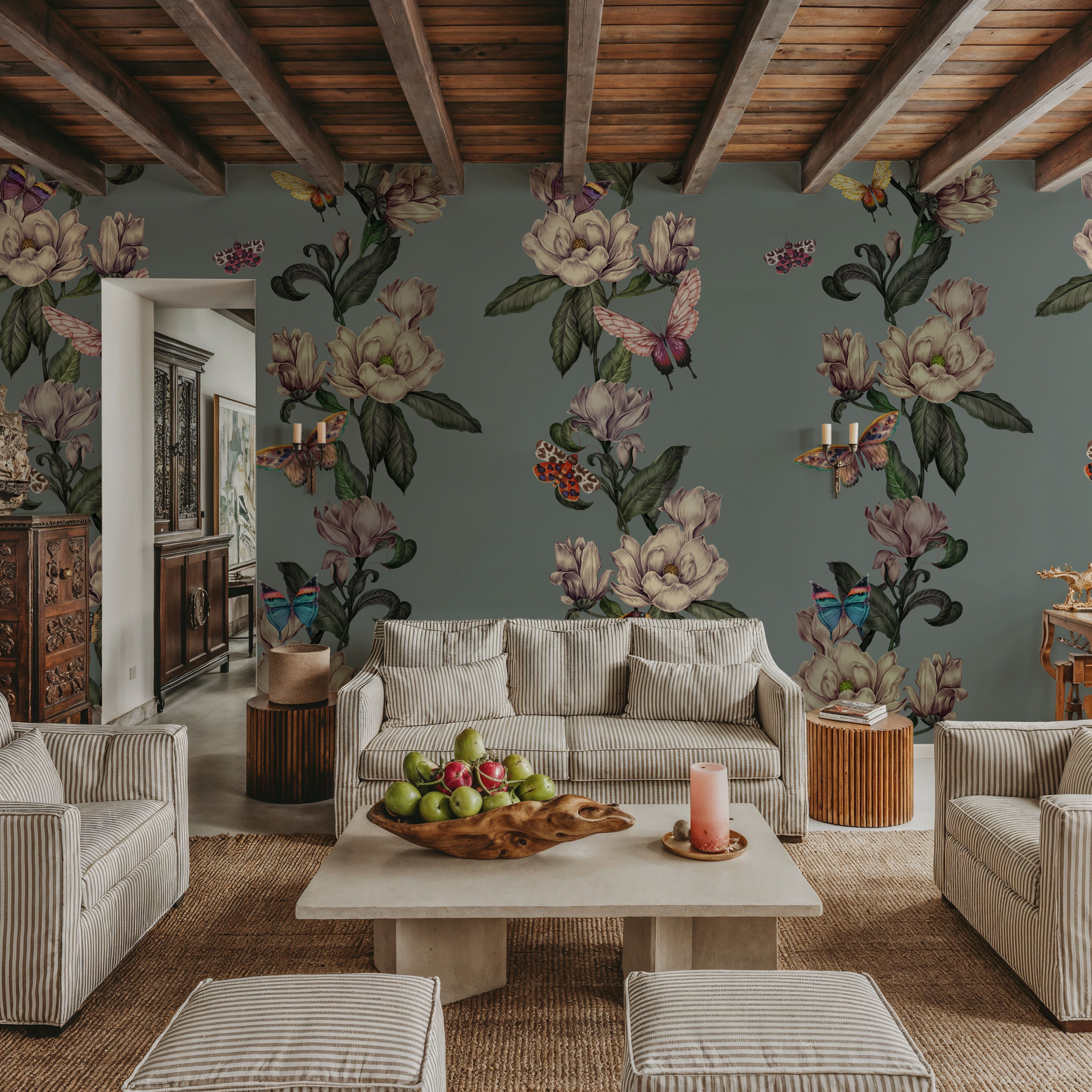 Magnolia Nectar, Dusty Green Blue