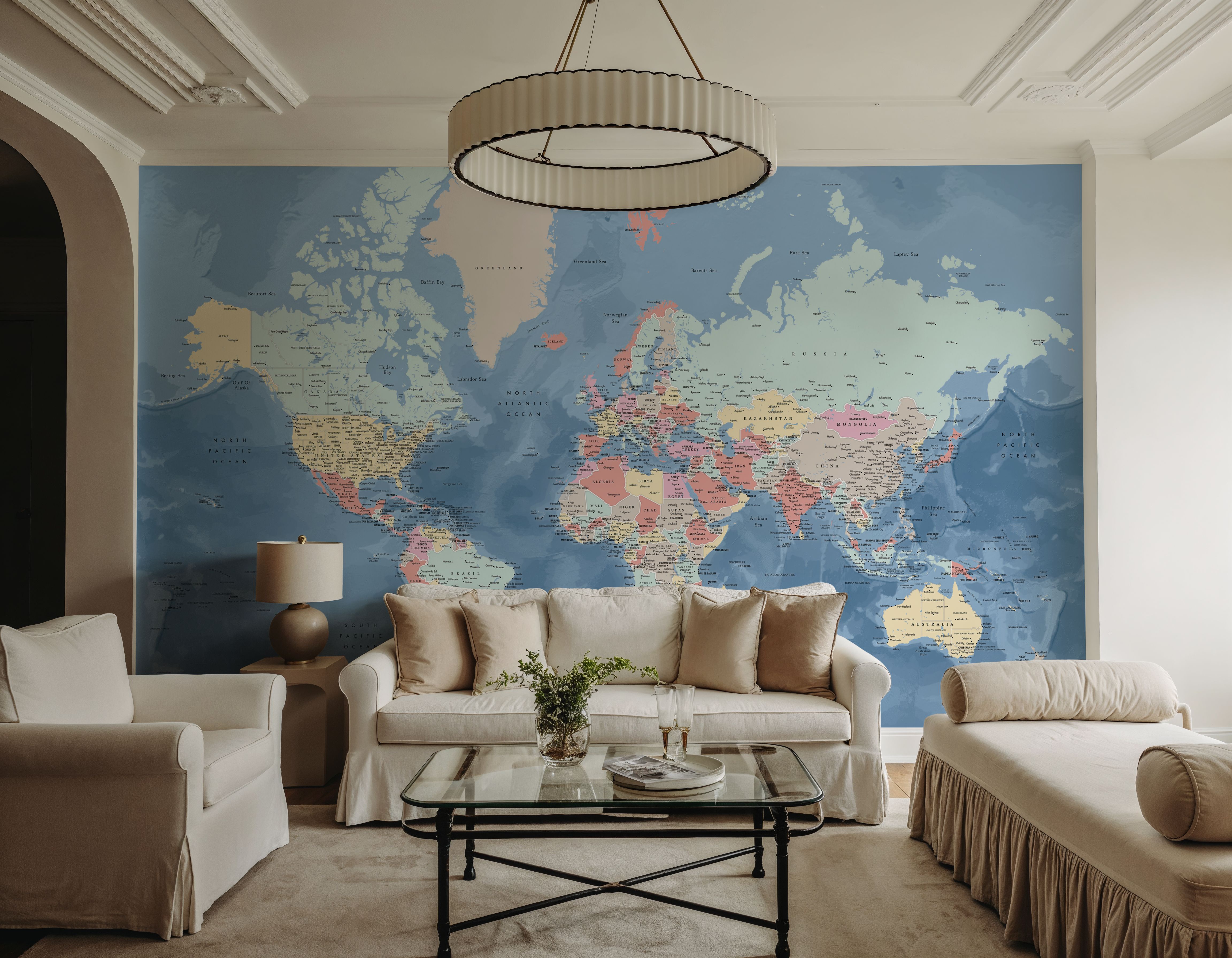 World Map Cities - Vickie
