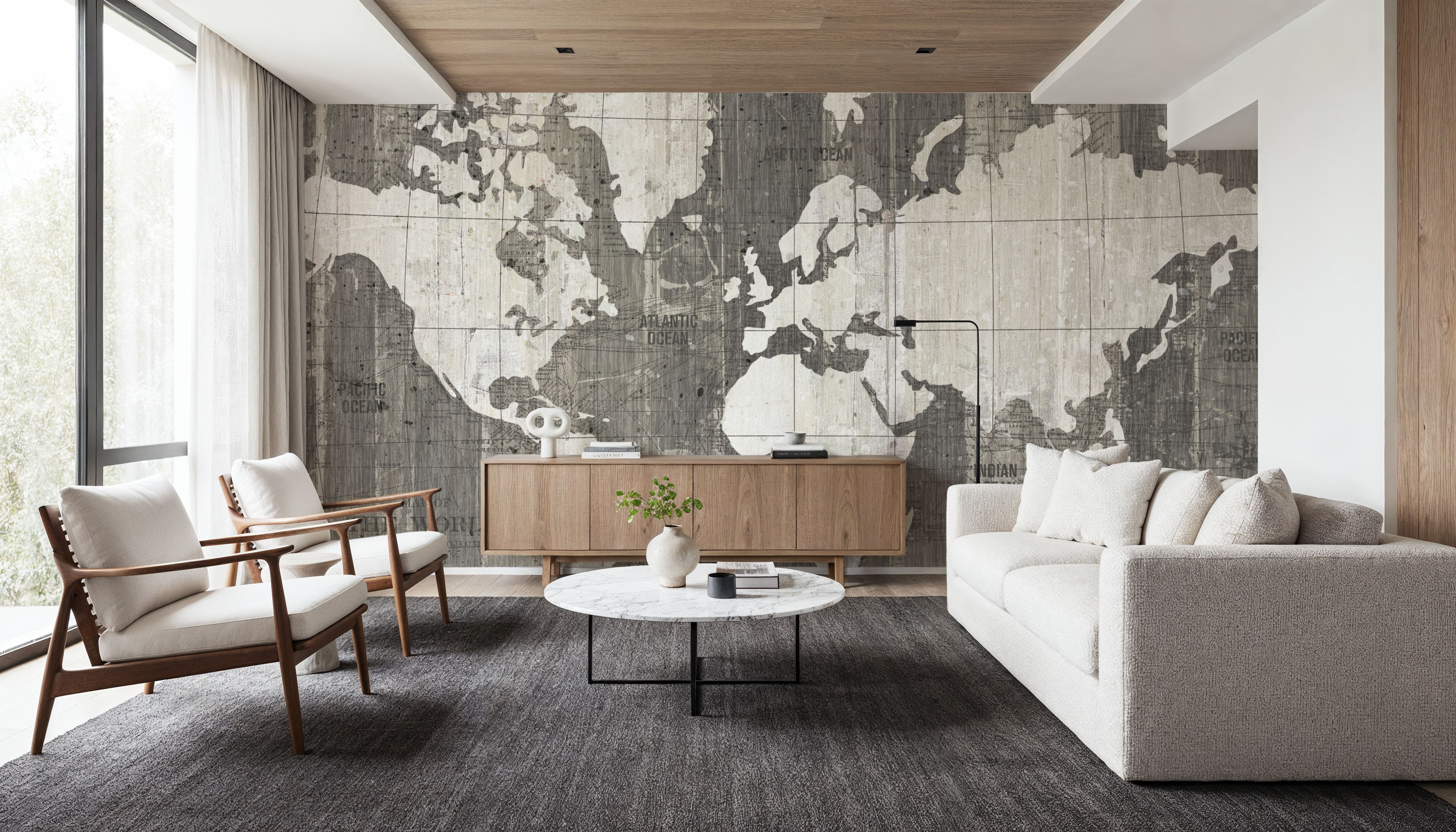 Old World Map Neutral