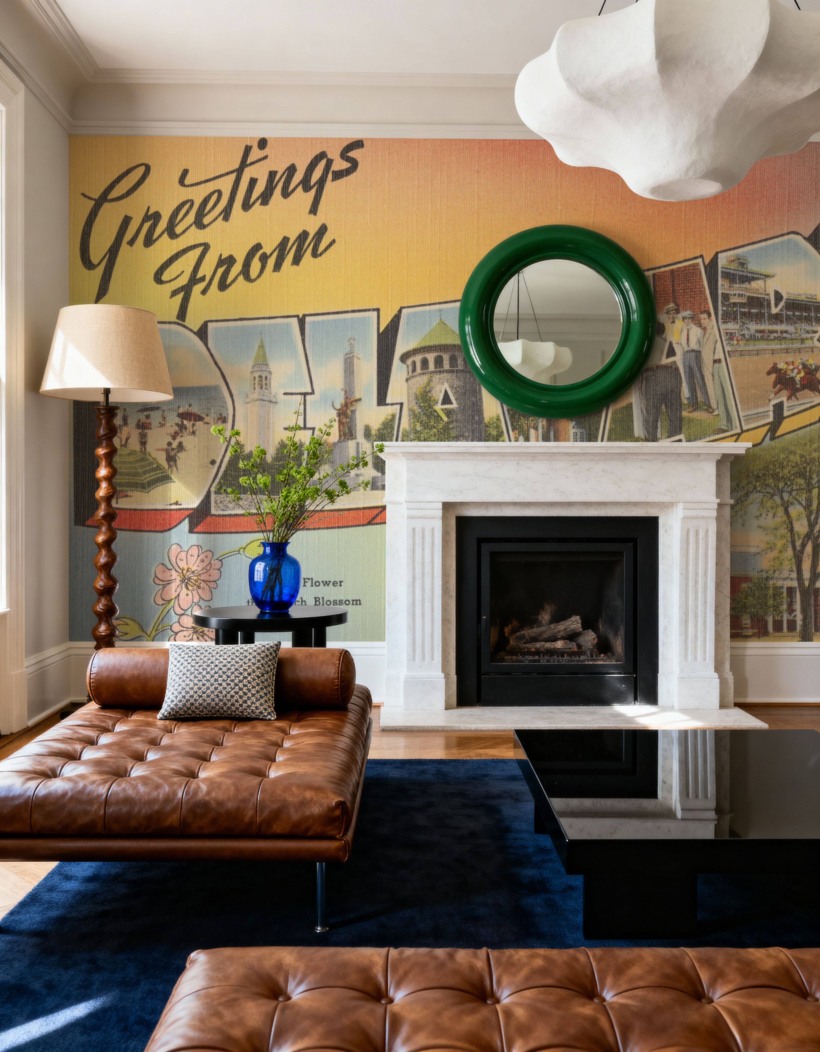 Greetings from Delaware - Screenprint Postcard