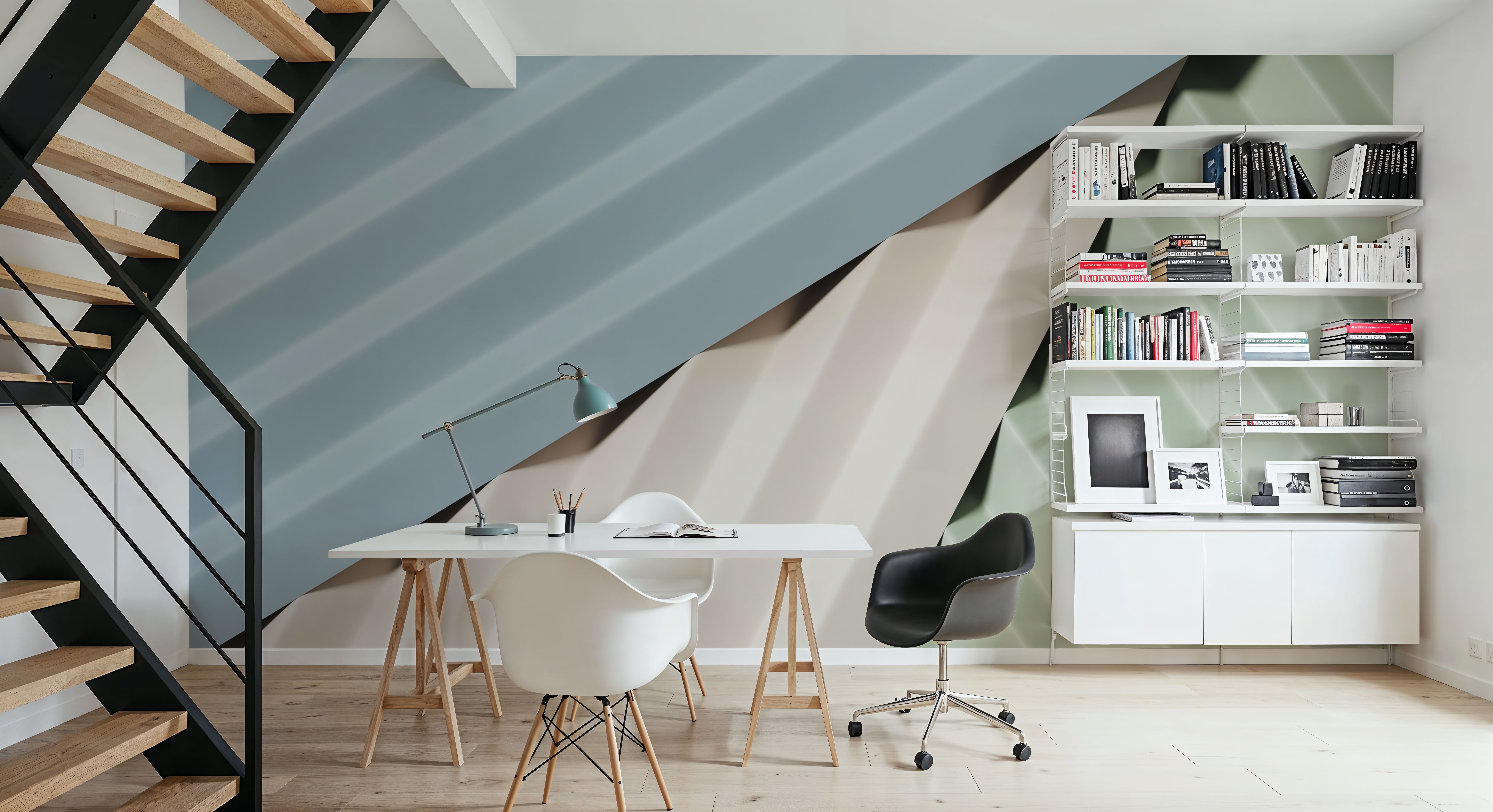 Pleated Pastel, Tapet