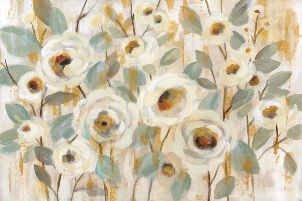 White Gold Sage on Canvas