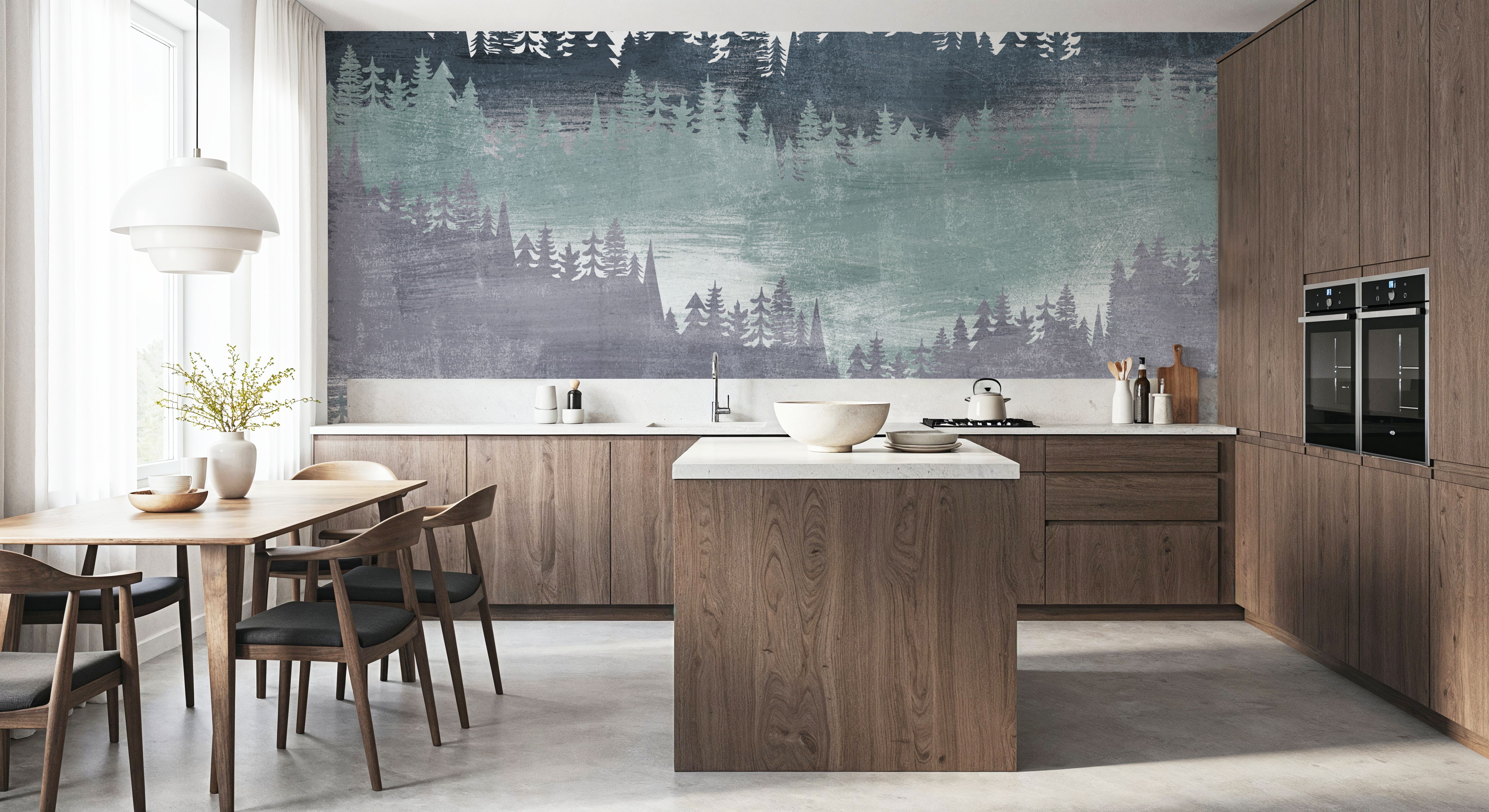 Mountainscape Blush, Carte da parati