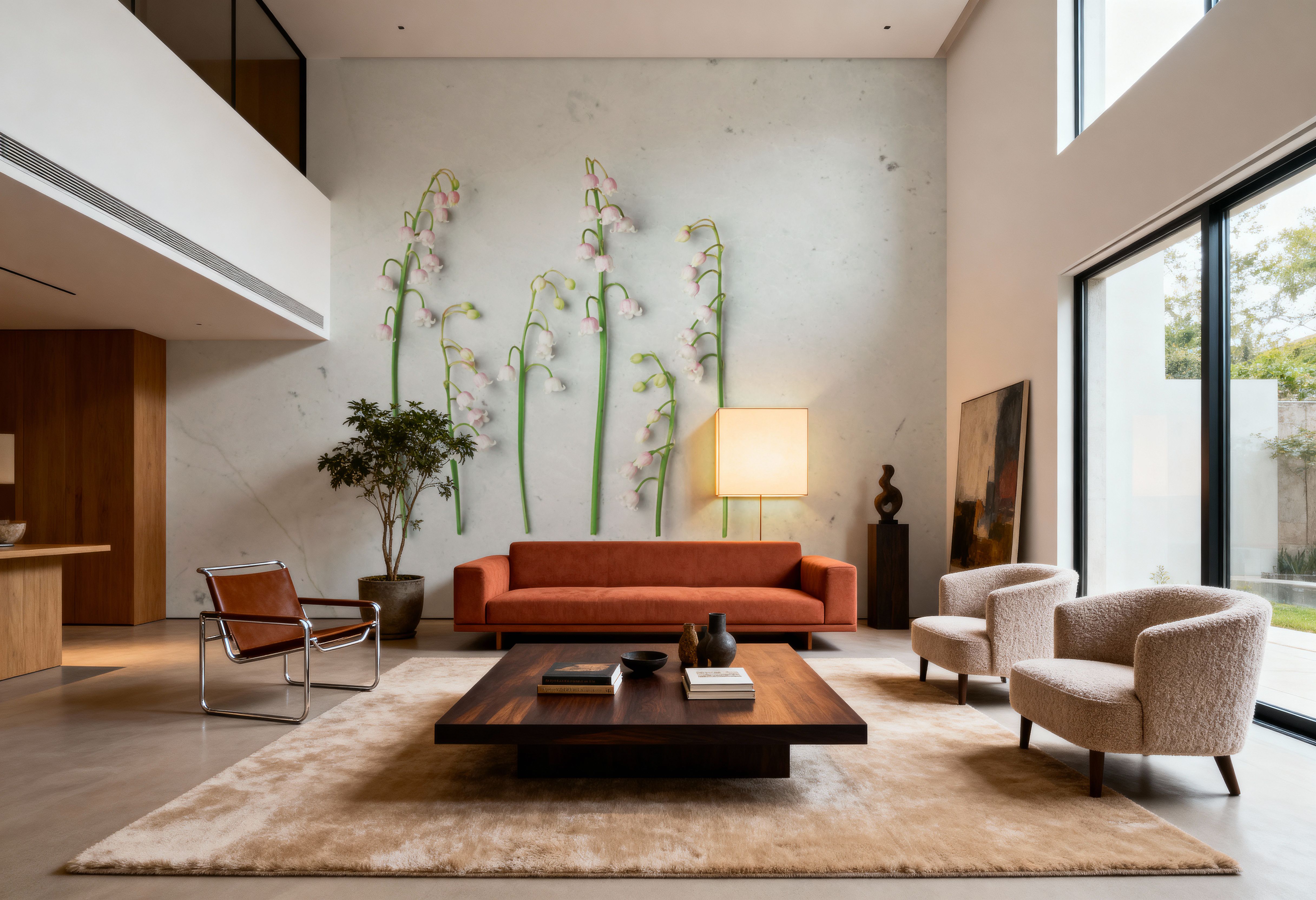 May Bell Blooms, Papier peint