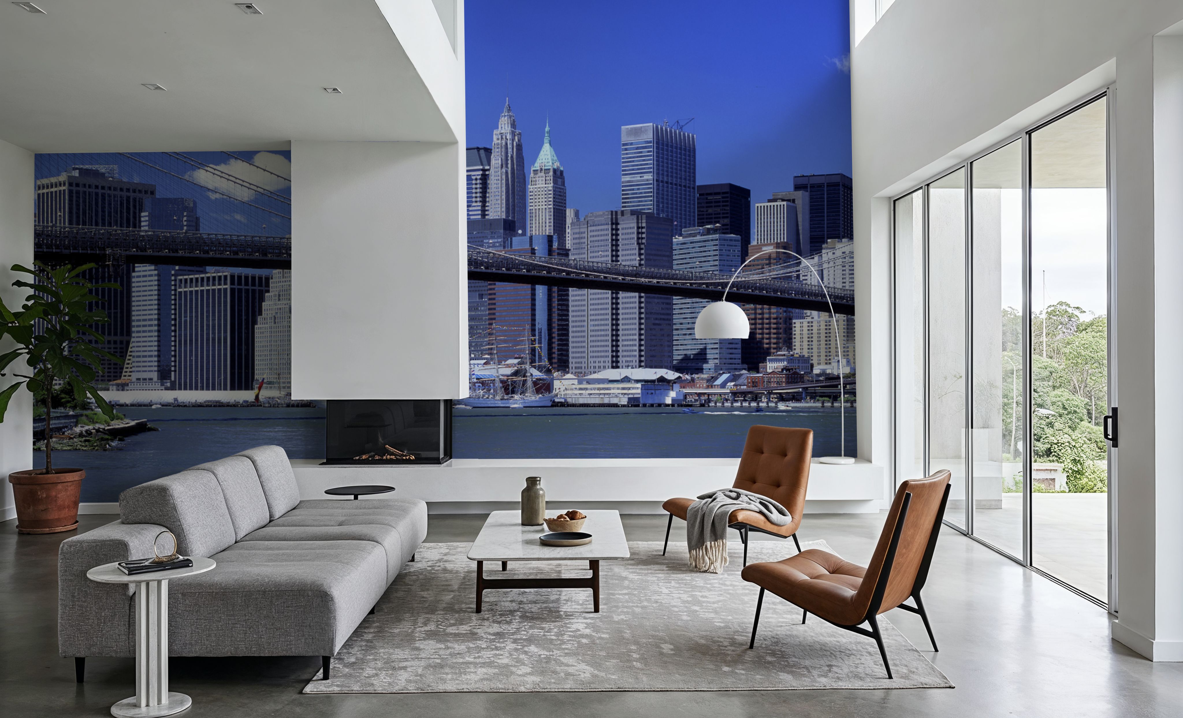 Brooklyn Panorama, Wallpaper