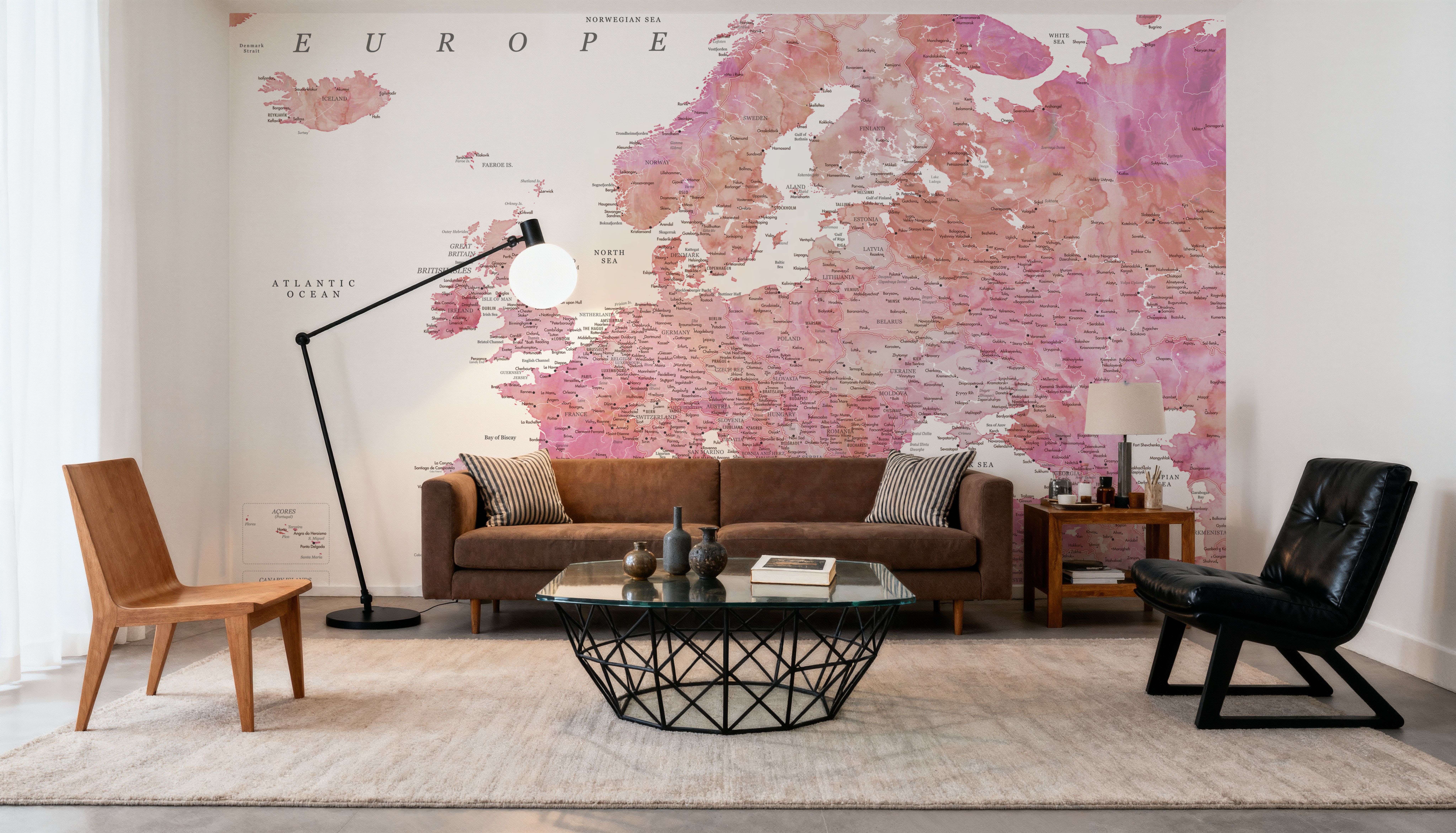 Europe Map Detailed - Tatiana