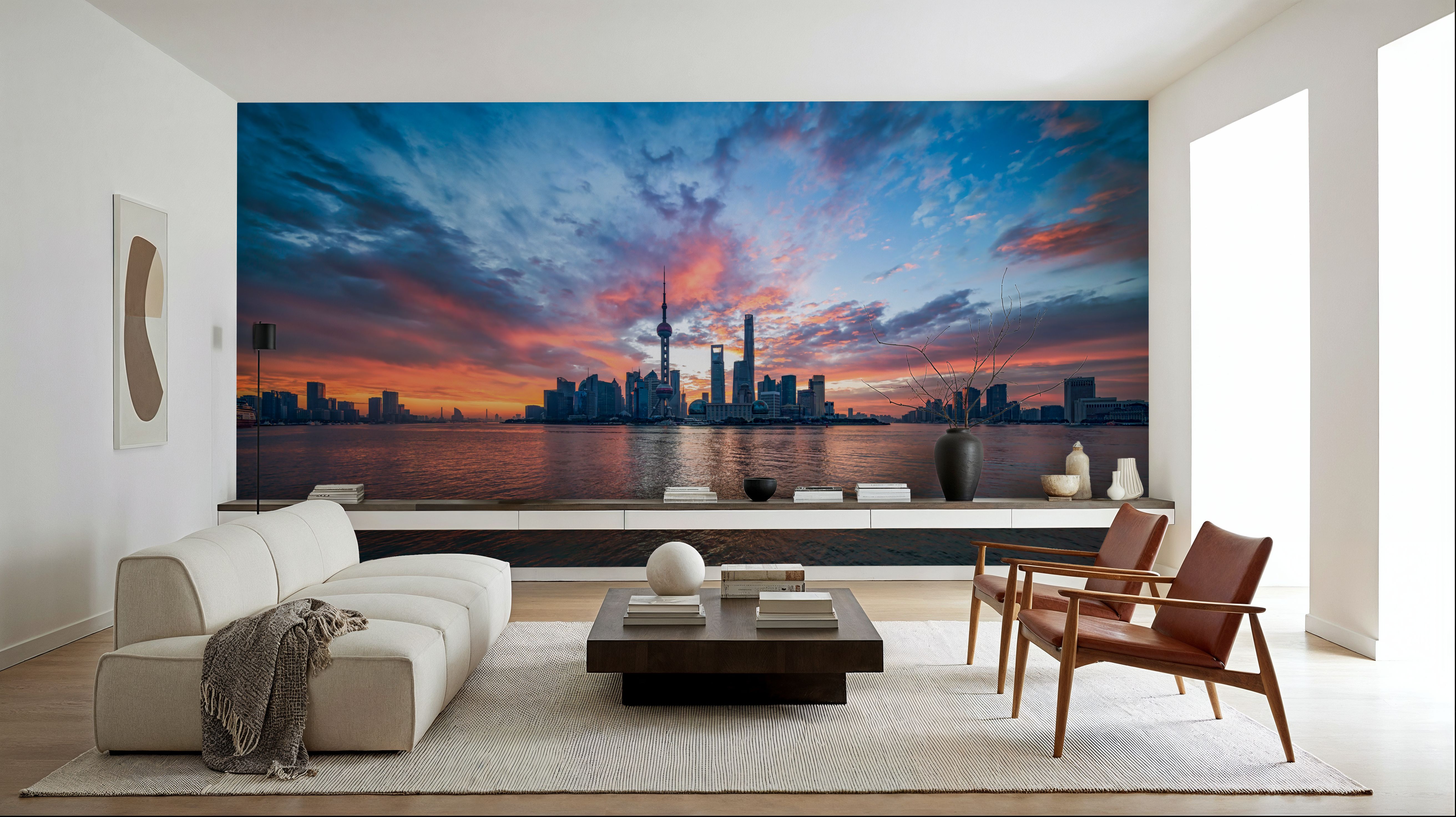 Pudong Sunrise Blue