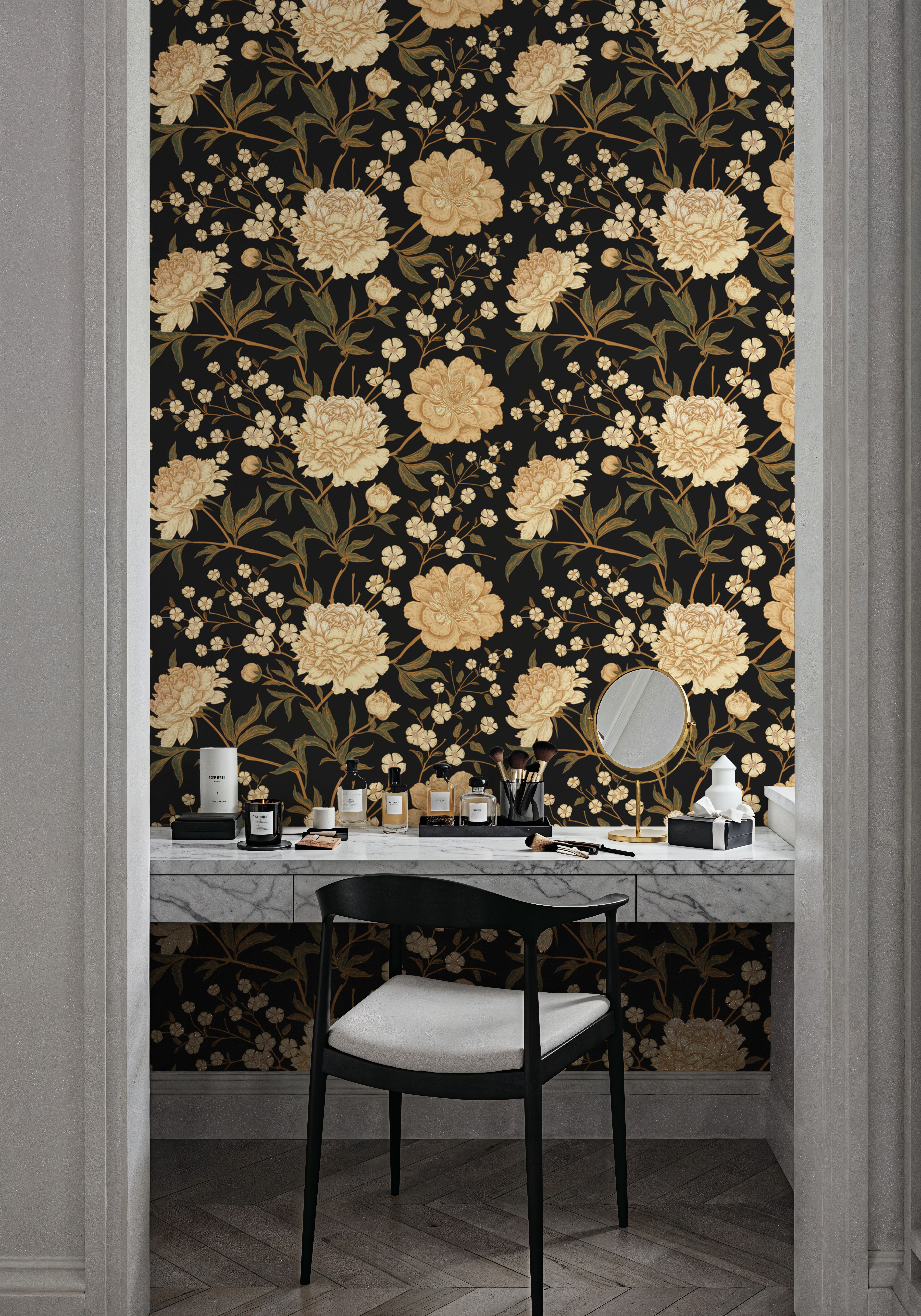 Vintage Peonies Pattern