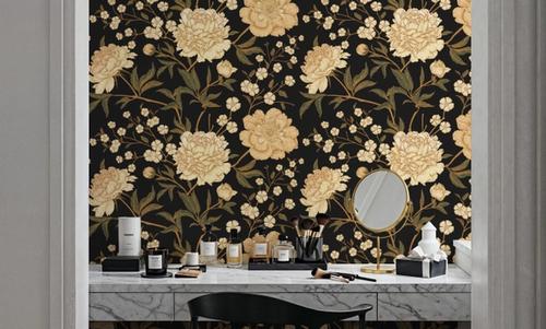 Vintage Peonies Pattern