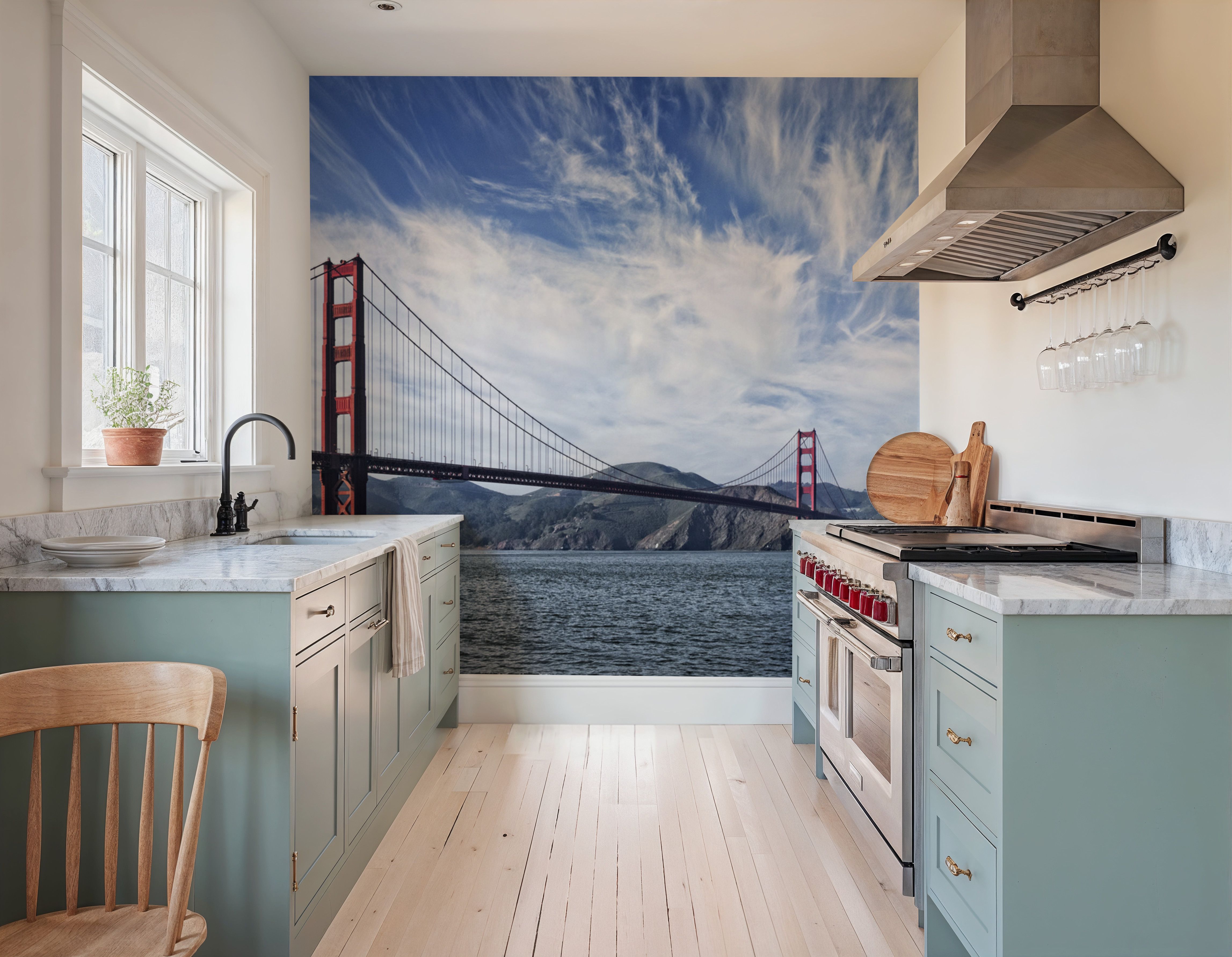 Golden Gate Blue Sky