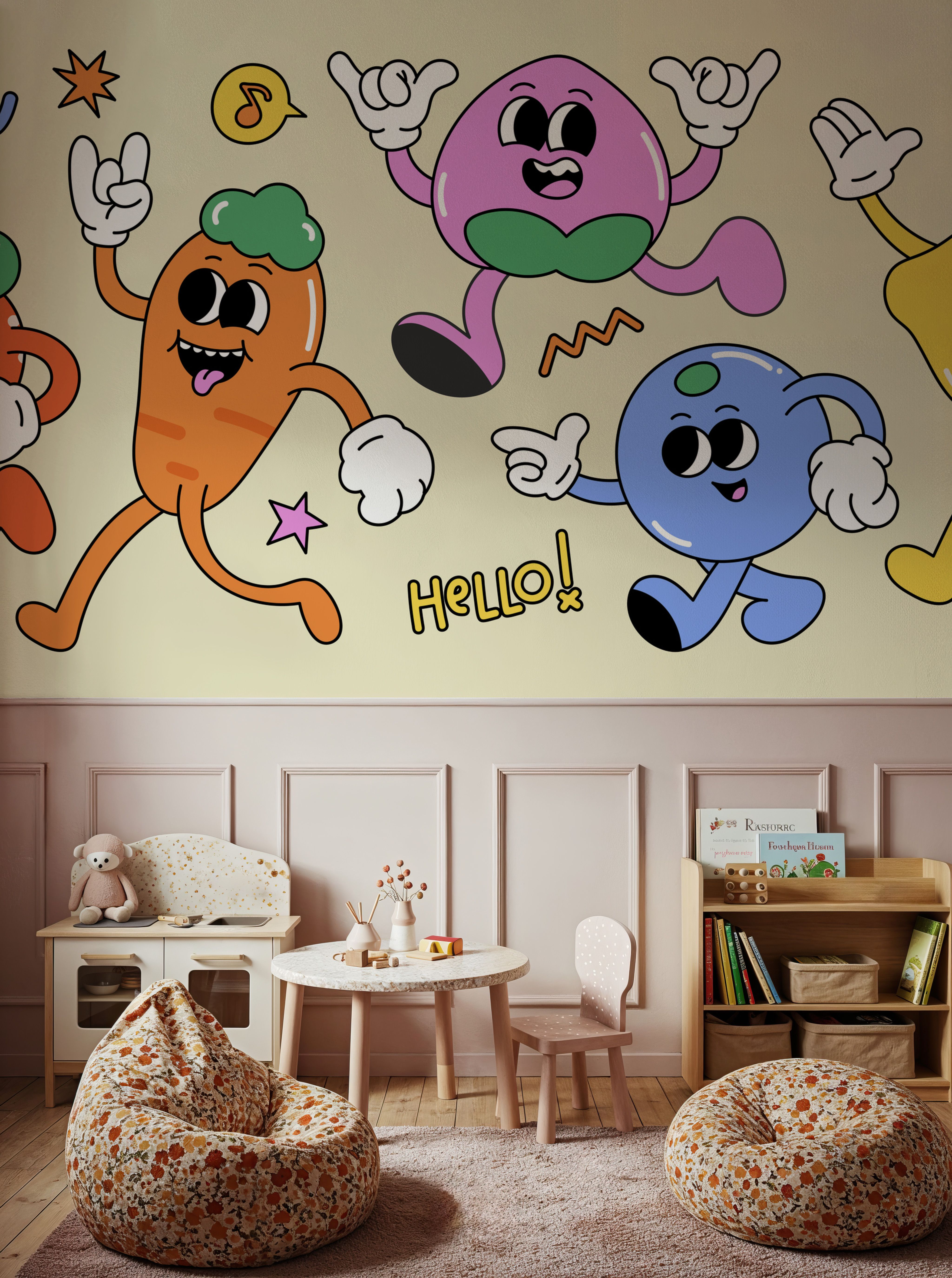 Stoked Retro Gumball Characters