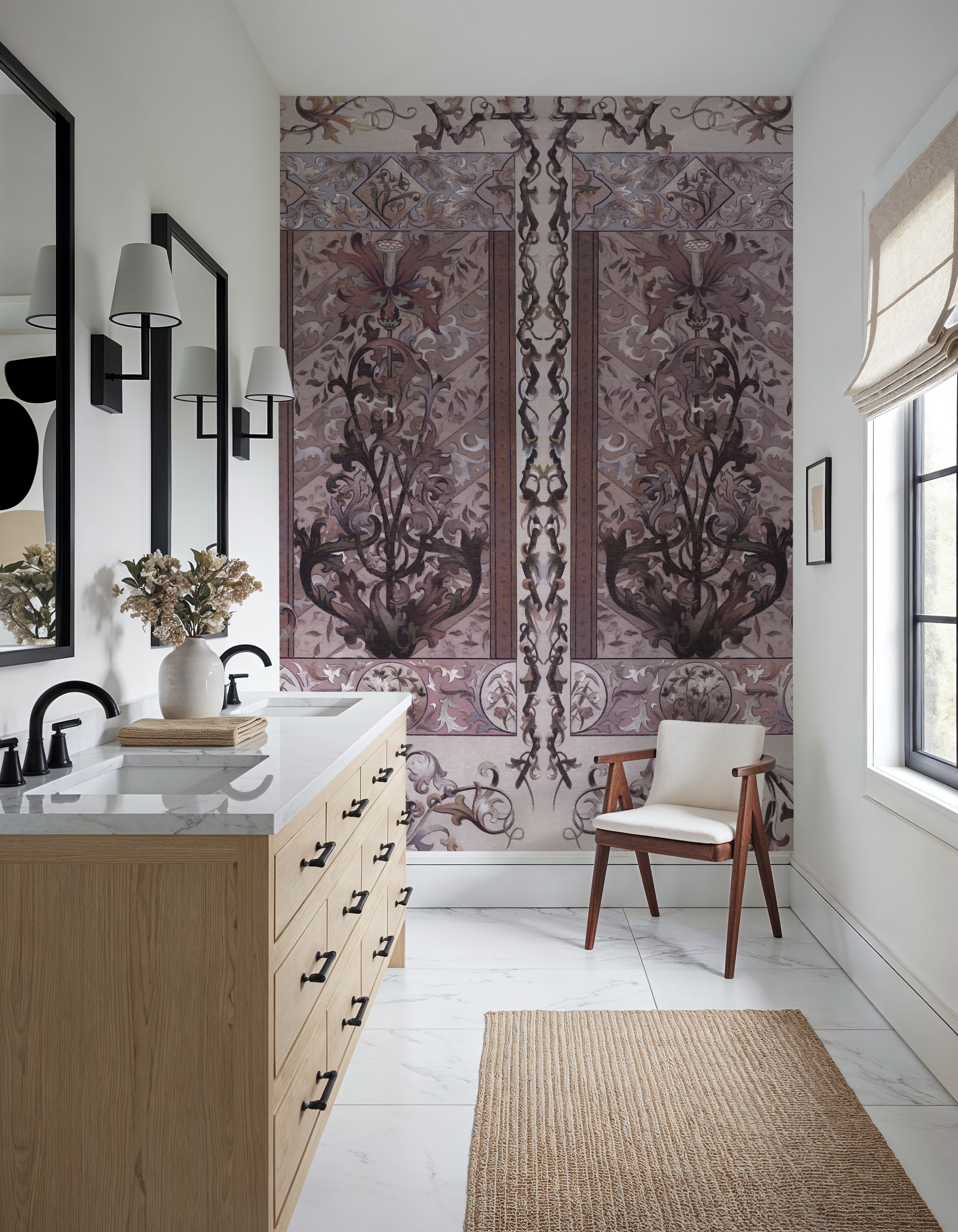 Plant Fantasy Ornament, Rose