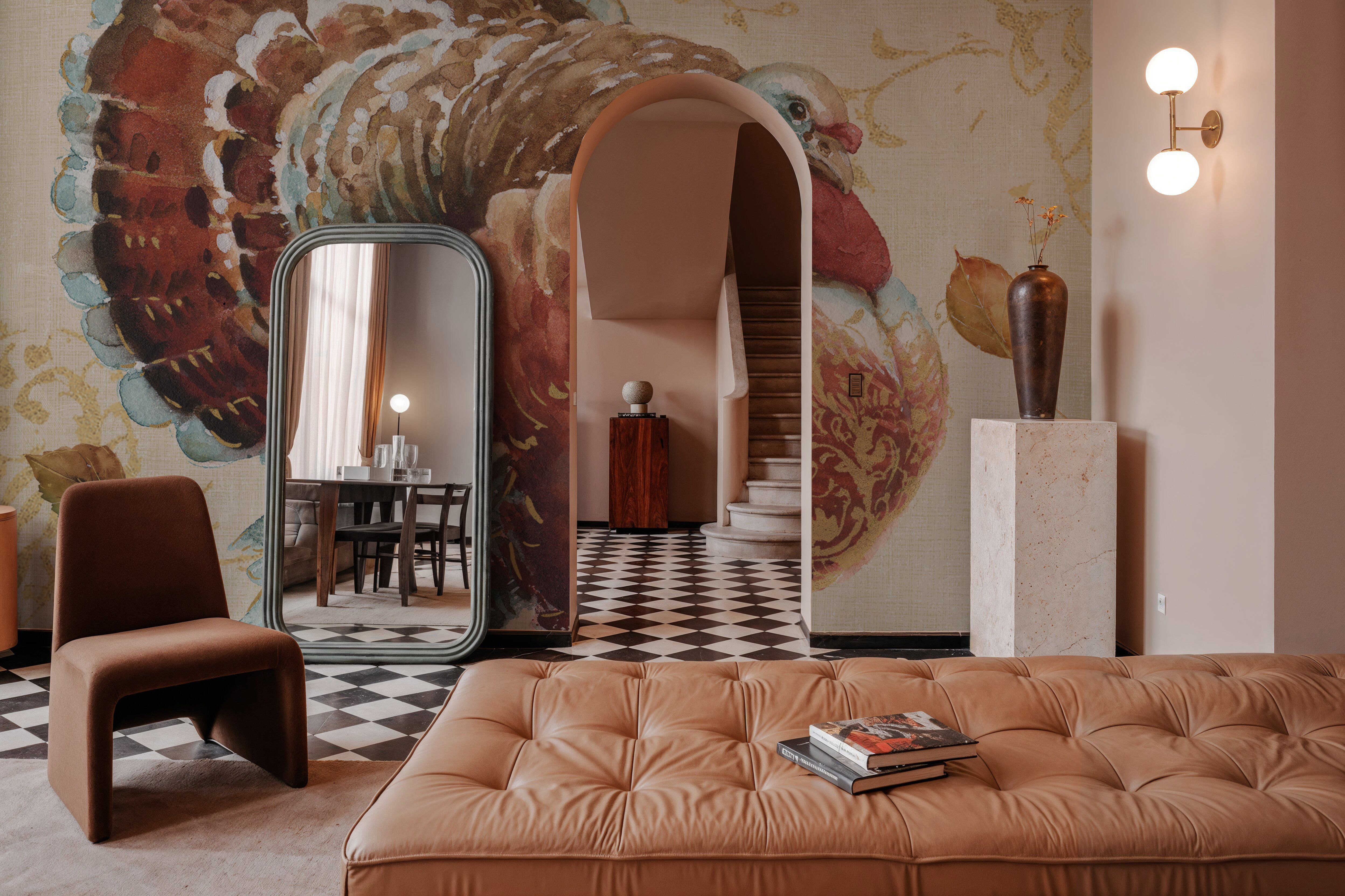 Harvest Moment Turkey, Papel pintado