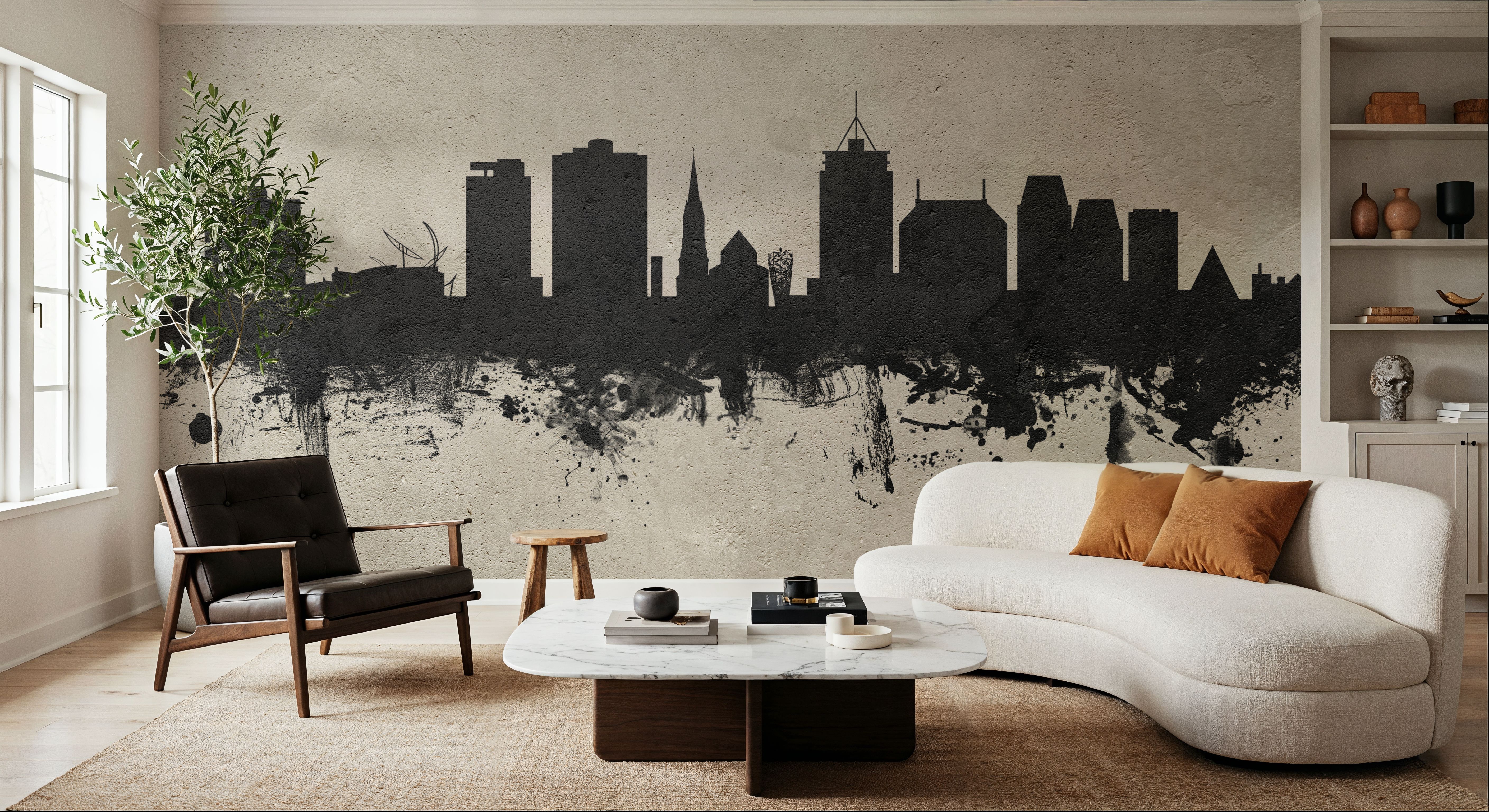 Christchurch New Zealand Skyline Concrete, Wallpaper