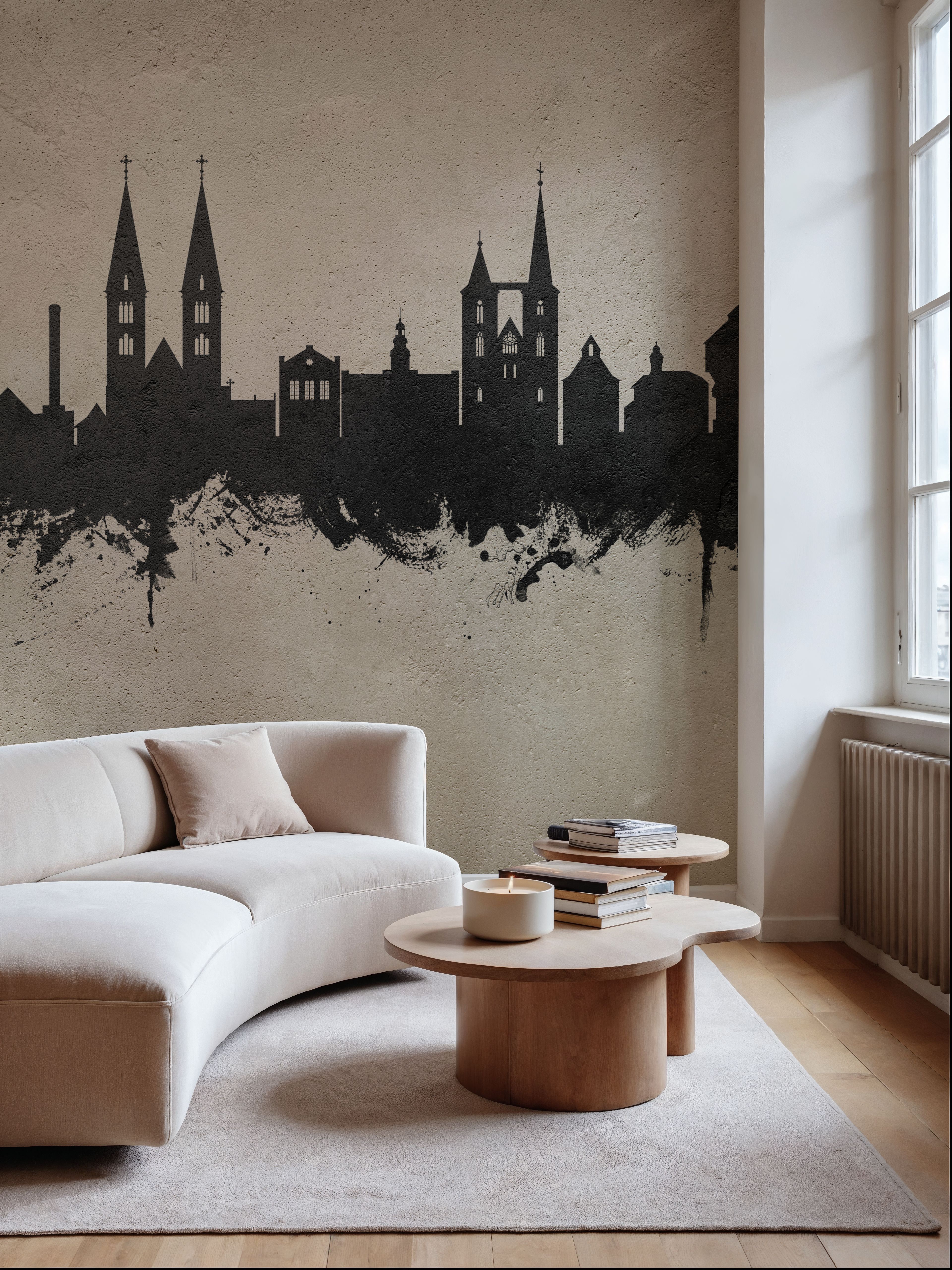Halberstadt Germany Skyline Concrete