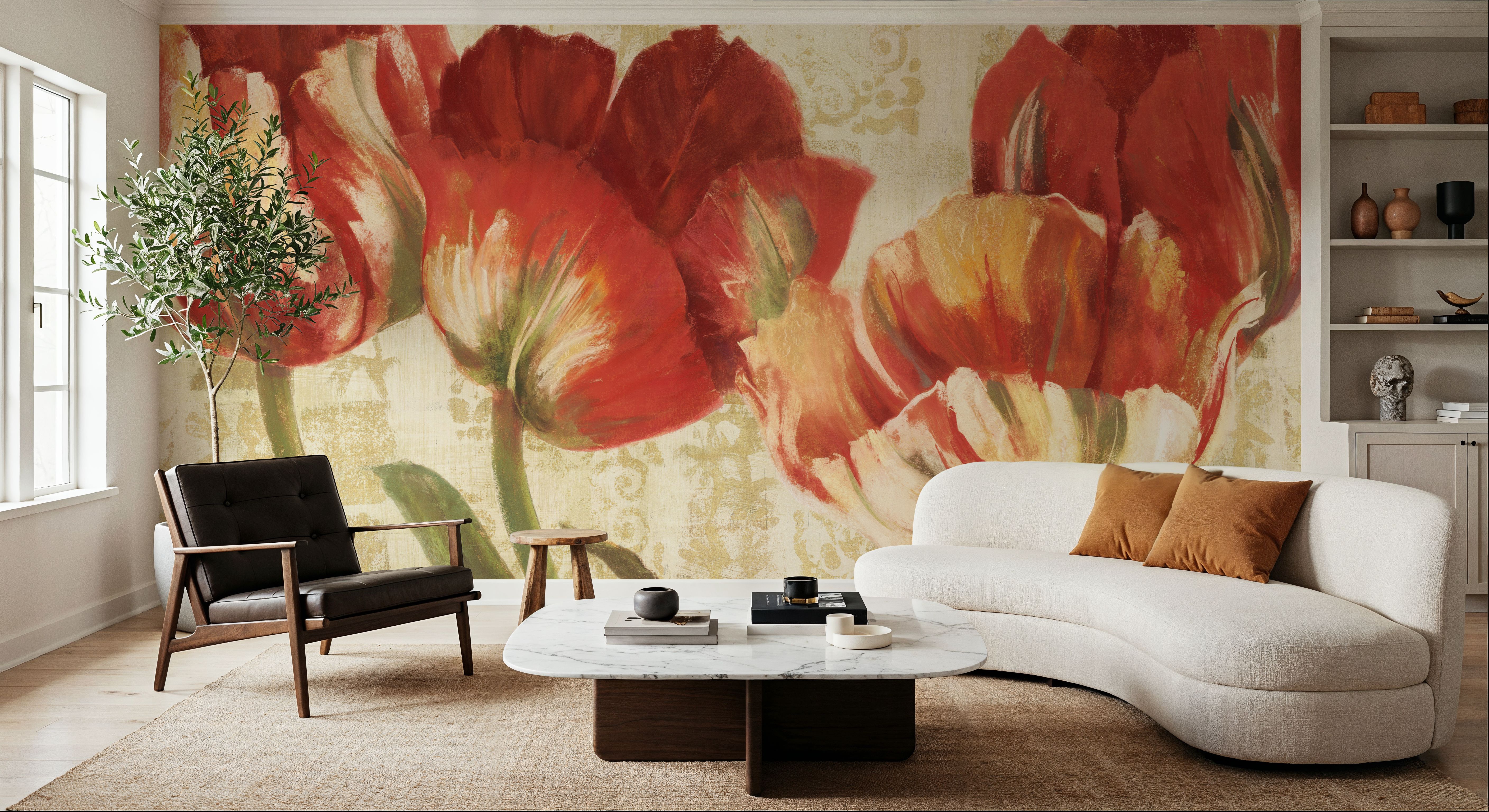 Spring Tulips, Wallpaper