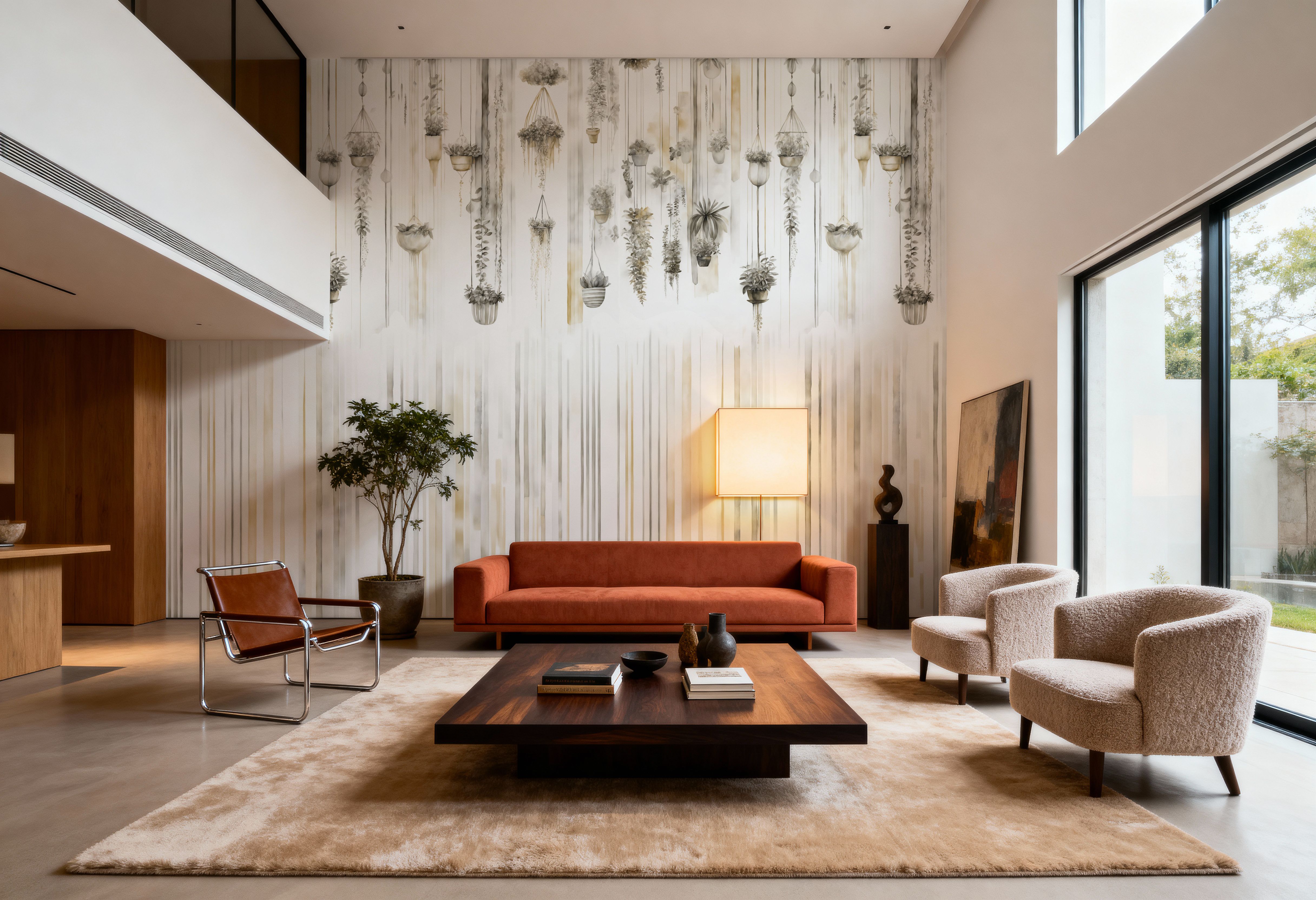 Hanging Watercolor Gardens