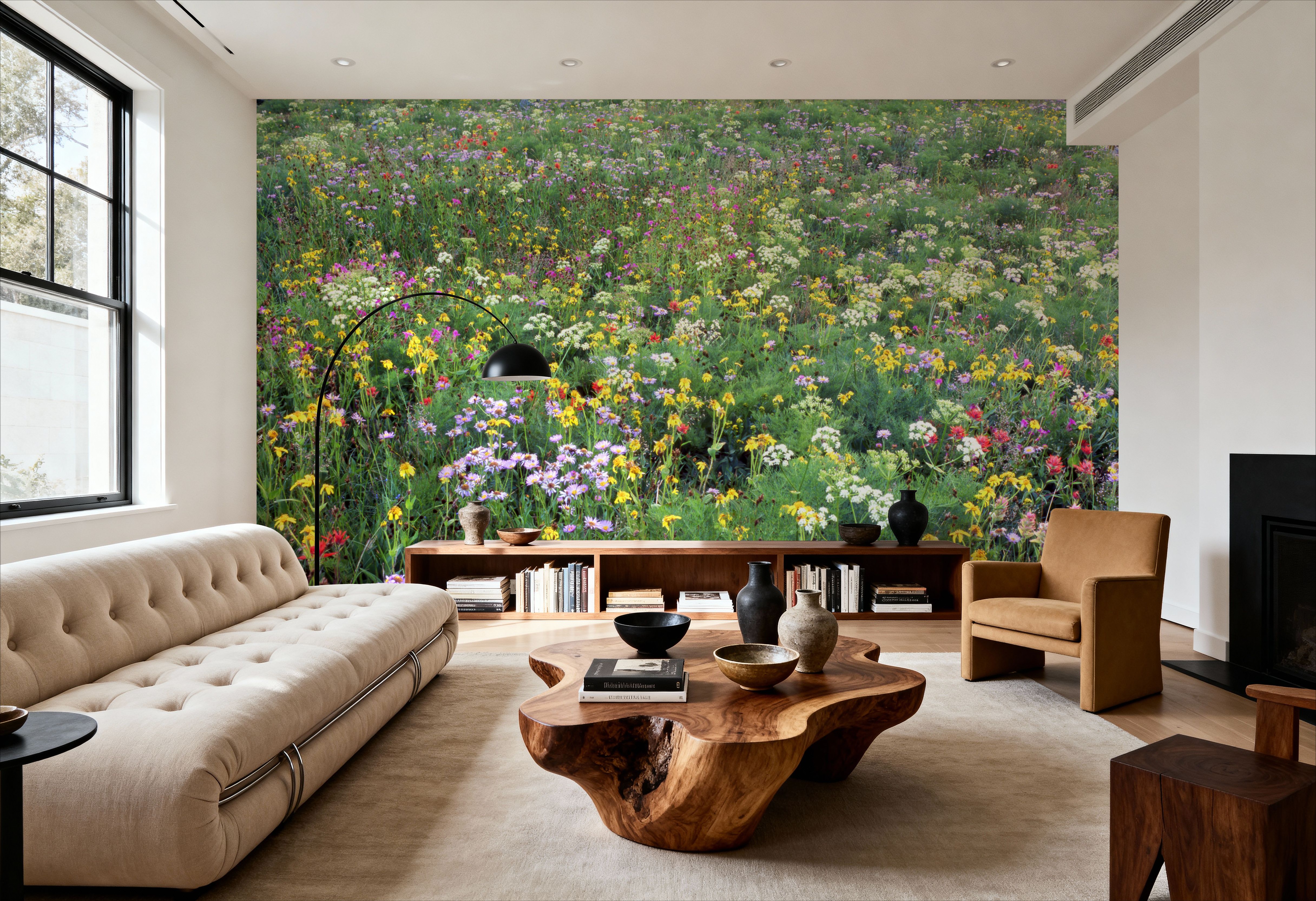 Technicolor Meadow, Wallpaper